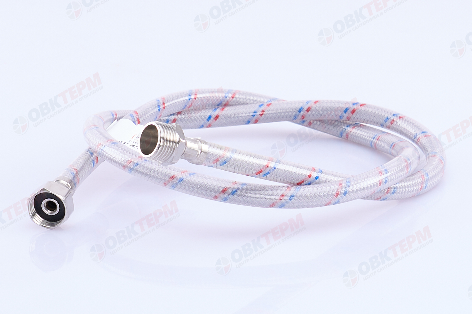 Шланг    1/2"х1/2" ВН, в силикон.обмотке  120 см   ZERIX  (100шт/ящ) - миниатюра №2