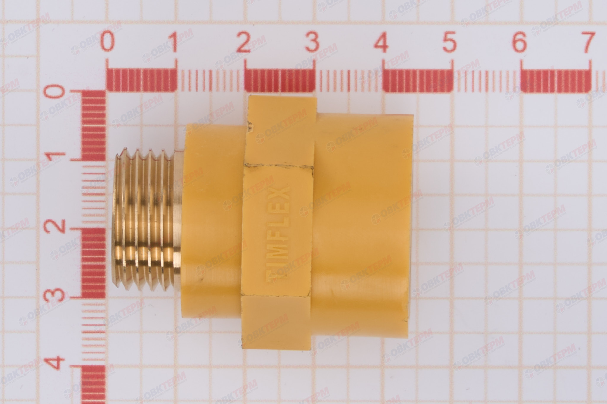 Диэлектрик для газовых шлангов 1/2  ВН        TIM      (10шт/100ящ) - миниатюра №6