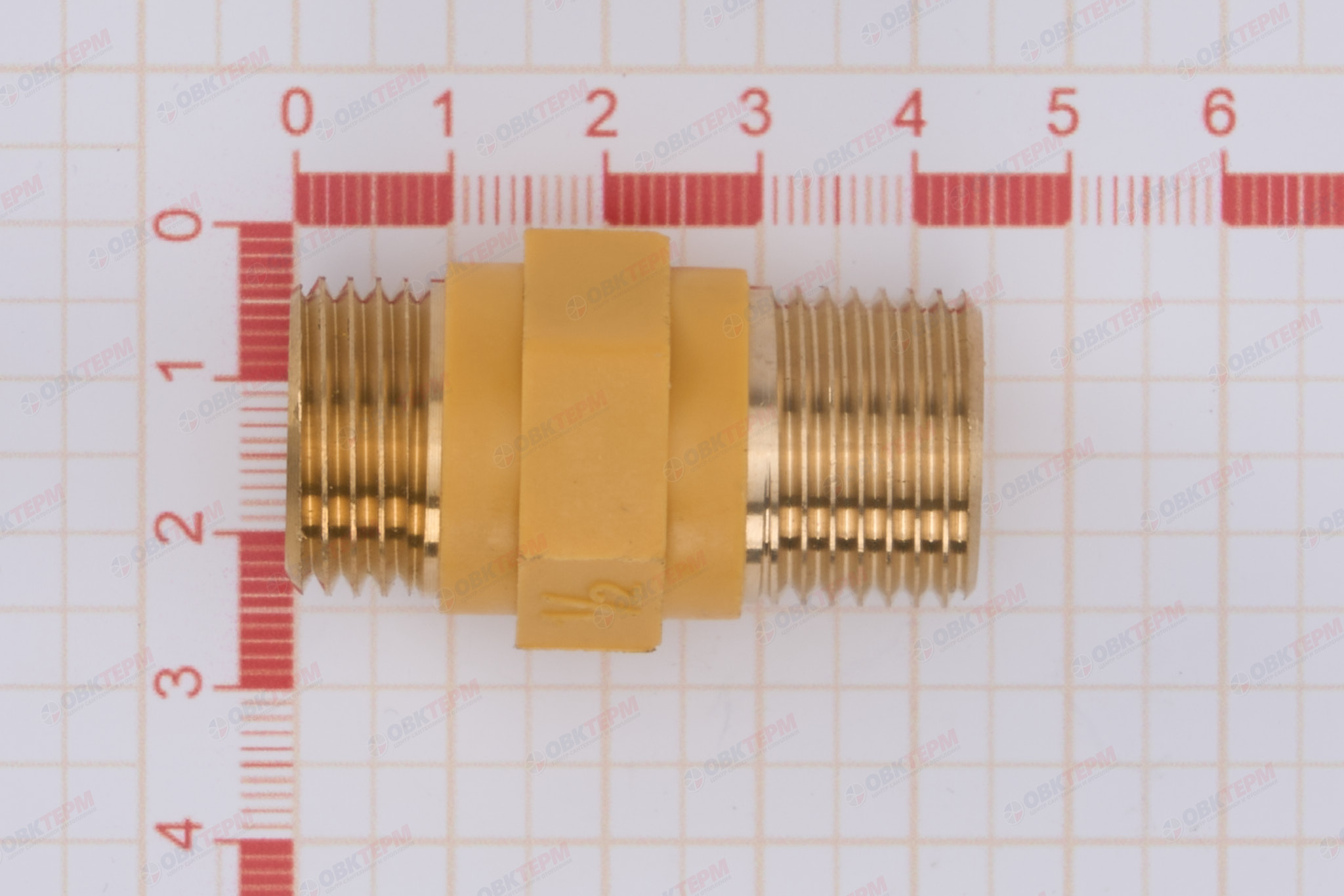 Диэлектрик для газовых шлангов 1/2  НН        TIM      (5шт/150ящ) - миниатюра №6
