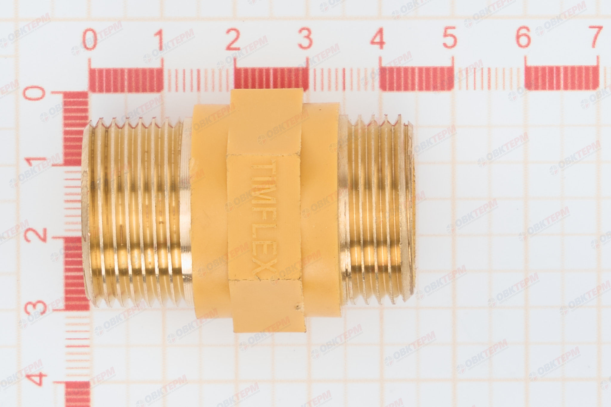 Диэлектрик для газовых шлангов 3/4  НН        TIM      (5шт/100ящ) - миниатюра №6