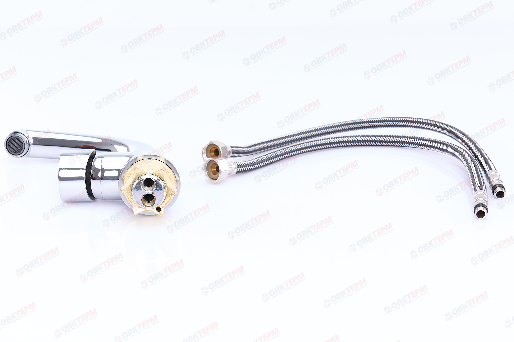 Смеситель д/умывальника AKSA NTF-01-05 (10 шт/ящ) - Изображение №4