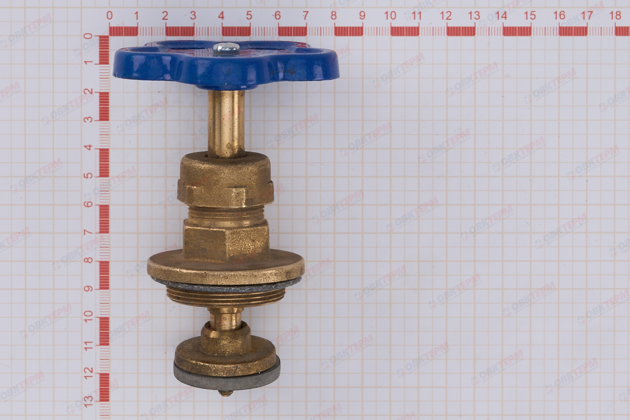 ГОЛОВКА вентильная БАЗ Бологое  1 1/2"   15Б3р Ду40 А50   (8) - миниатюра №6
