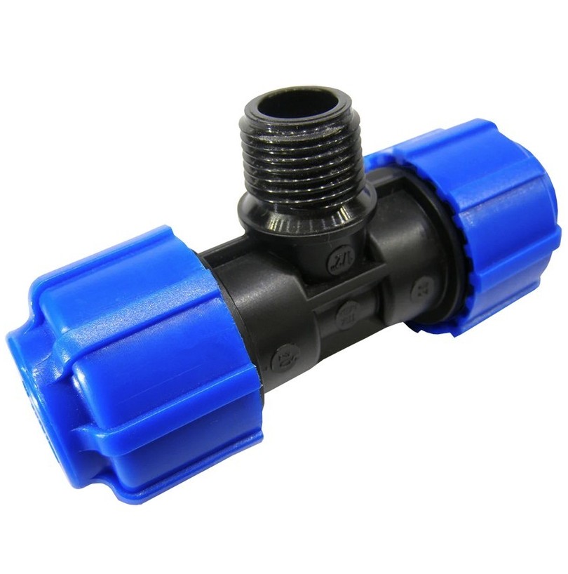 Тройник   25 *  1/2" н * 25    ПНД  Spektr    (/шт) - Изображение №1
