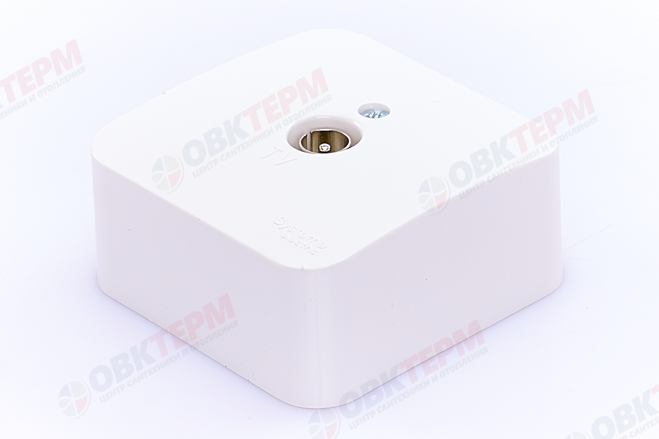 Розетка телевизионная TV коннектор с изолир. пластиной бел. белый Blanca Systeme Electric - Изображение №5