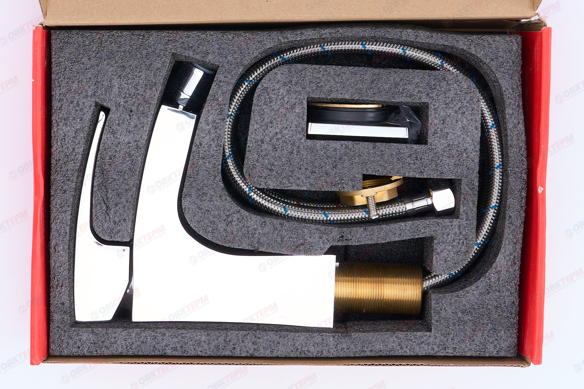 Смеситель д/биде KOER KB-20007-01  (Цвет хром) (8шт/ящ) - миниатюра №6