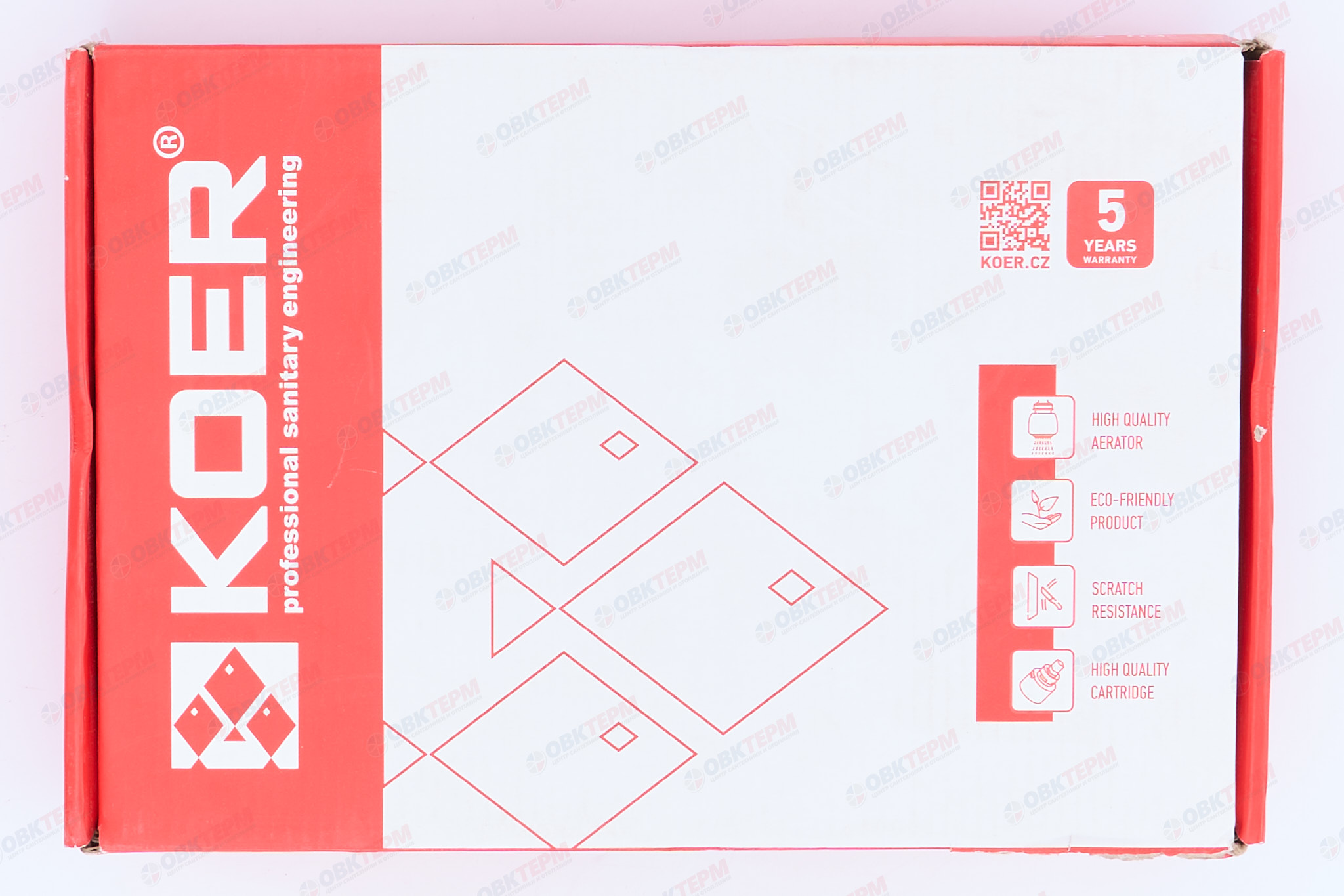 Смеситель д/биде KOER KB-20007-01  (Цвет хром) (8шт/ящ) - миниатюра №7