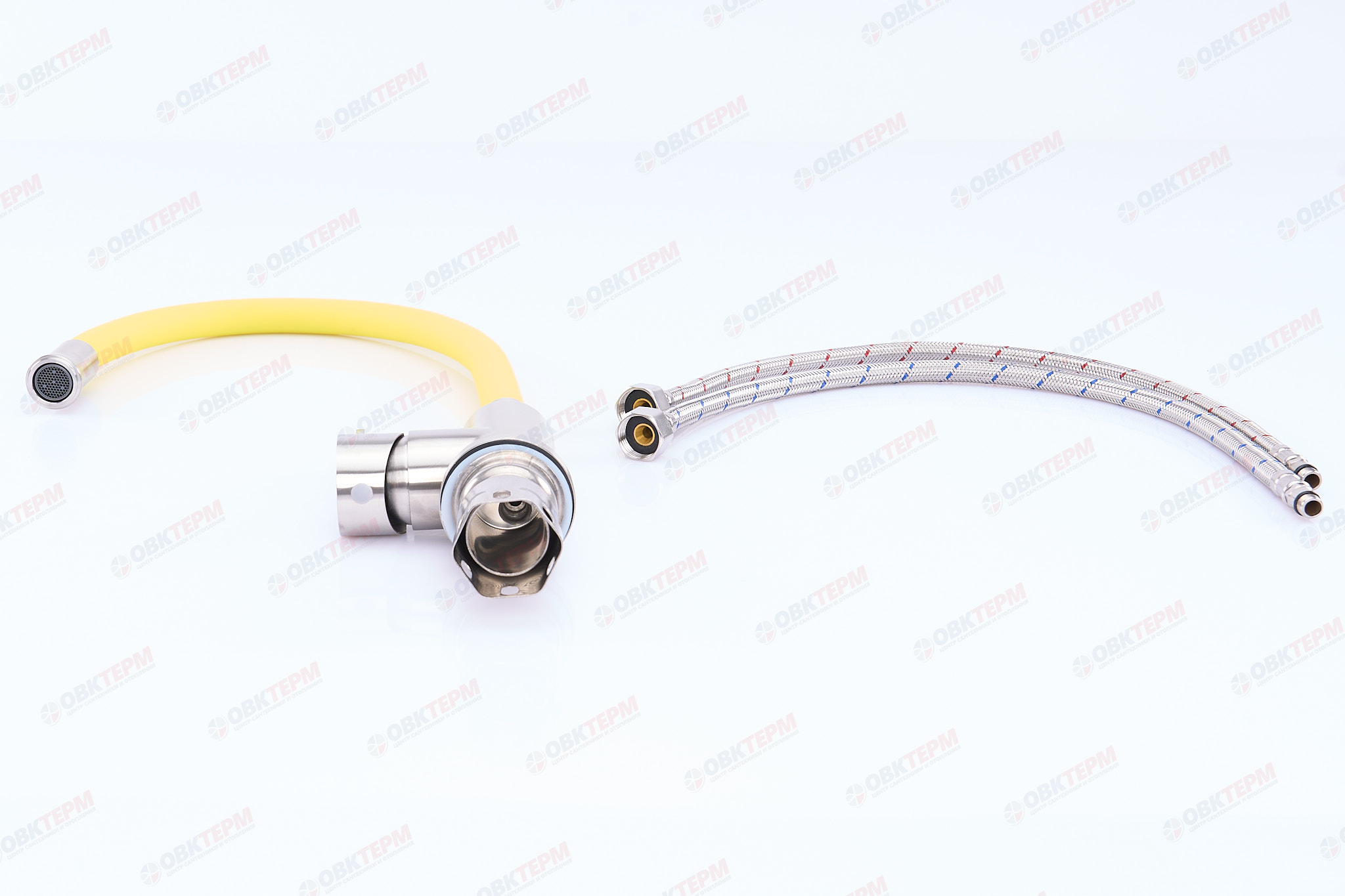 Смеситель д/кухни нерж/сталь REFLECTOR ZERIX TOR-011 (ЖЕЛТЫЙ) 10 шт/ящ - миниатюра №5