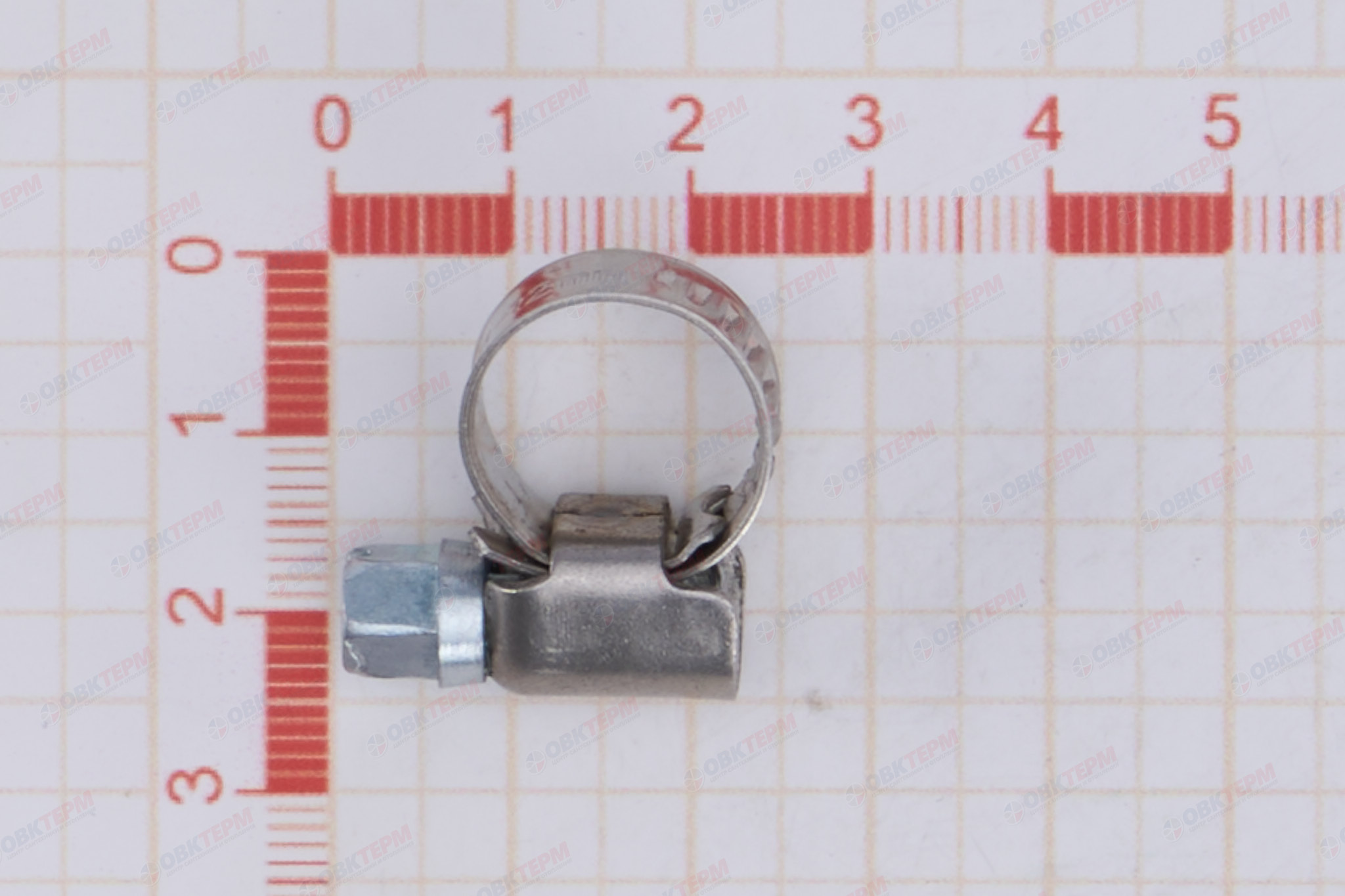 Хомут    8-12  1/4" (под отвёртку)       (100 шт) - Изображение №5