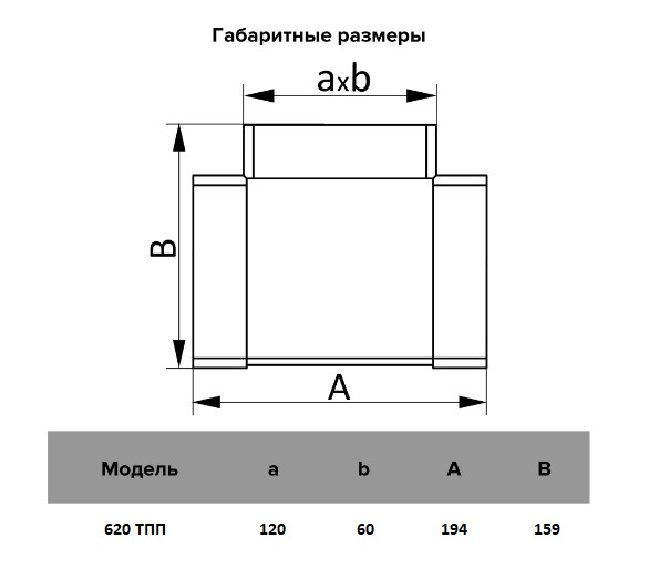 Тройник плоский 60*204 (14шт/уп) Эра - Изображение №4