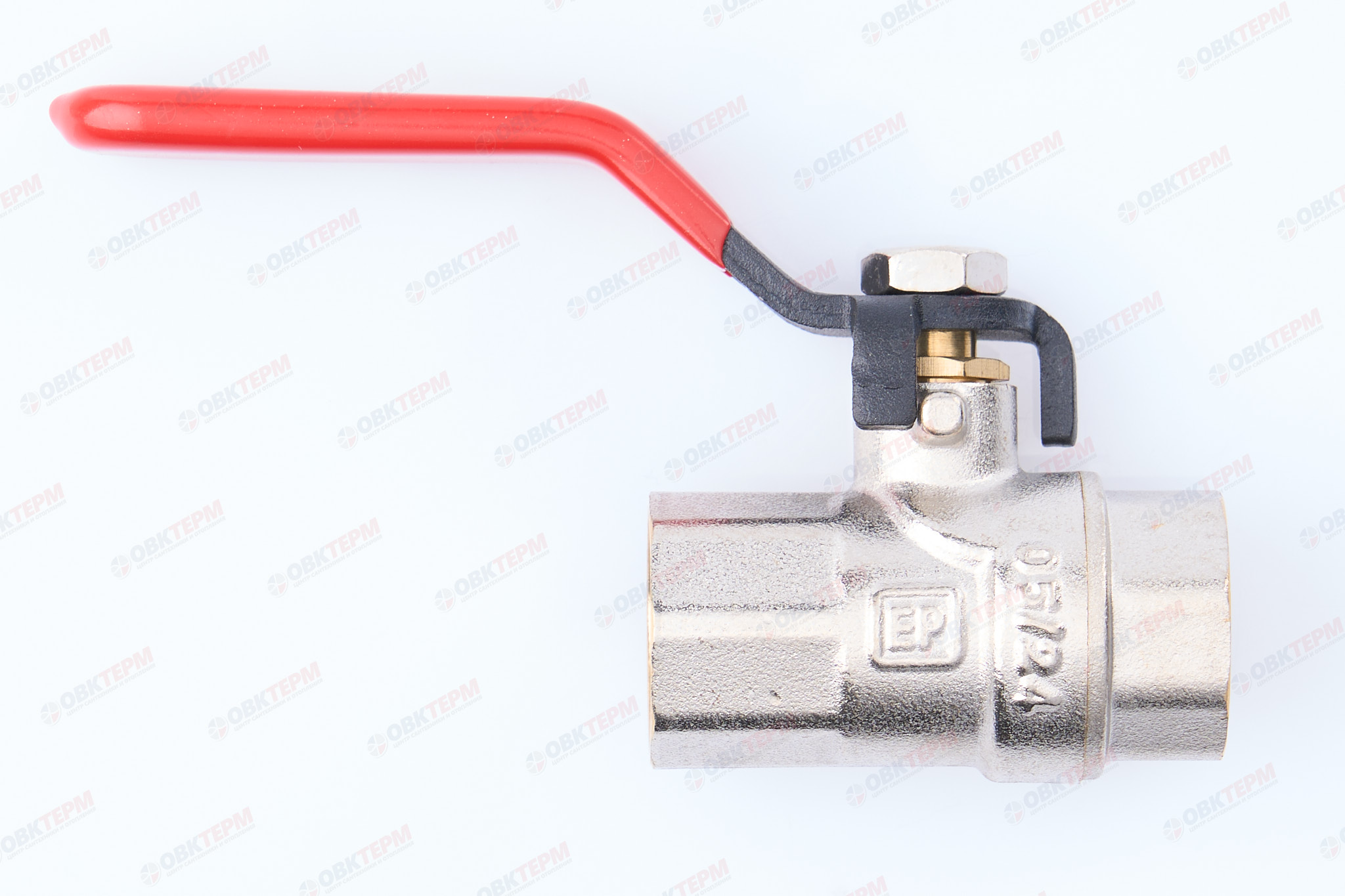 Кран шаровый     EUROPRODUCT      1/2"  ВВ   ручка   (96 шт) - Изображение №2