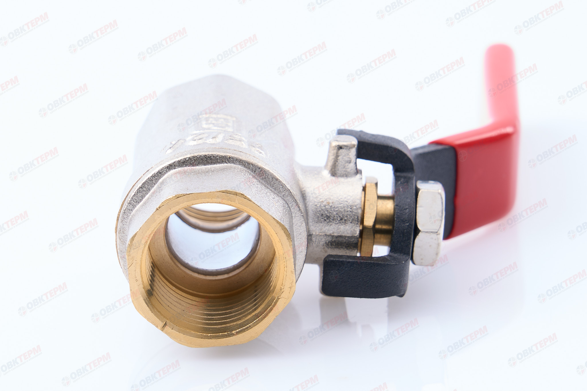 Кран шаровый     EUROPRODUCT      1/2"  ВВ   ручка   (96 шт) - Изображение №3