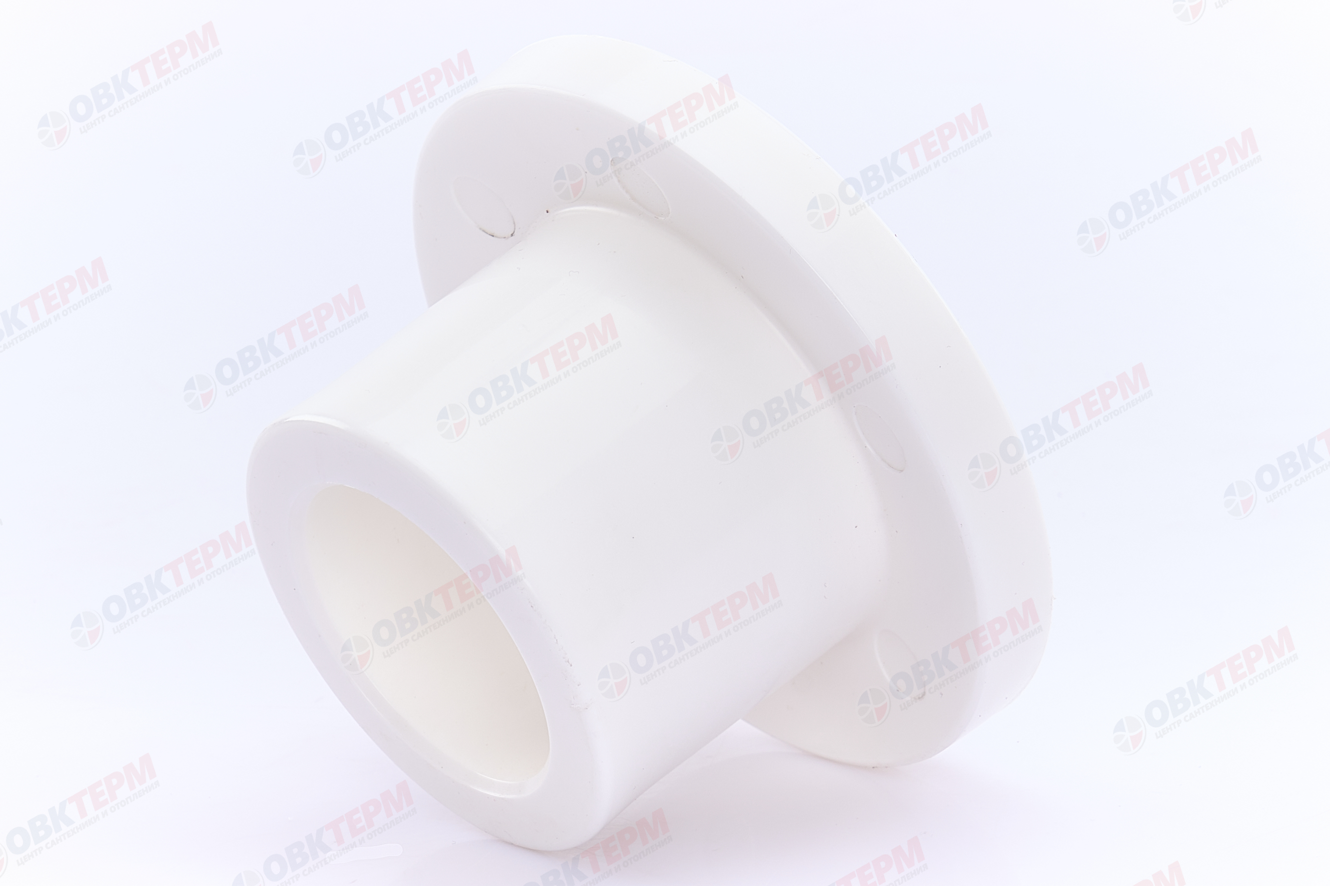 Бурт под стальной фланец  75   БЕЛЫЙ PP-R    (RTP)    (24/1) - Изображение №2