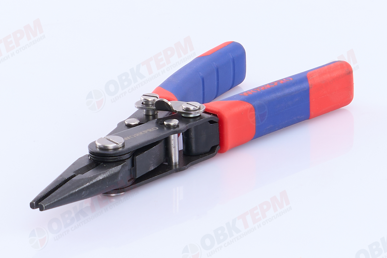 Пассатижи 200мм 2 в 1 CR-V  WORKPRO, Китай - Изображение №2