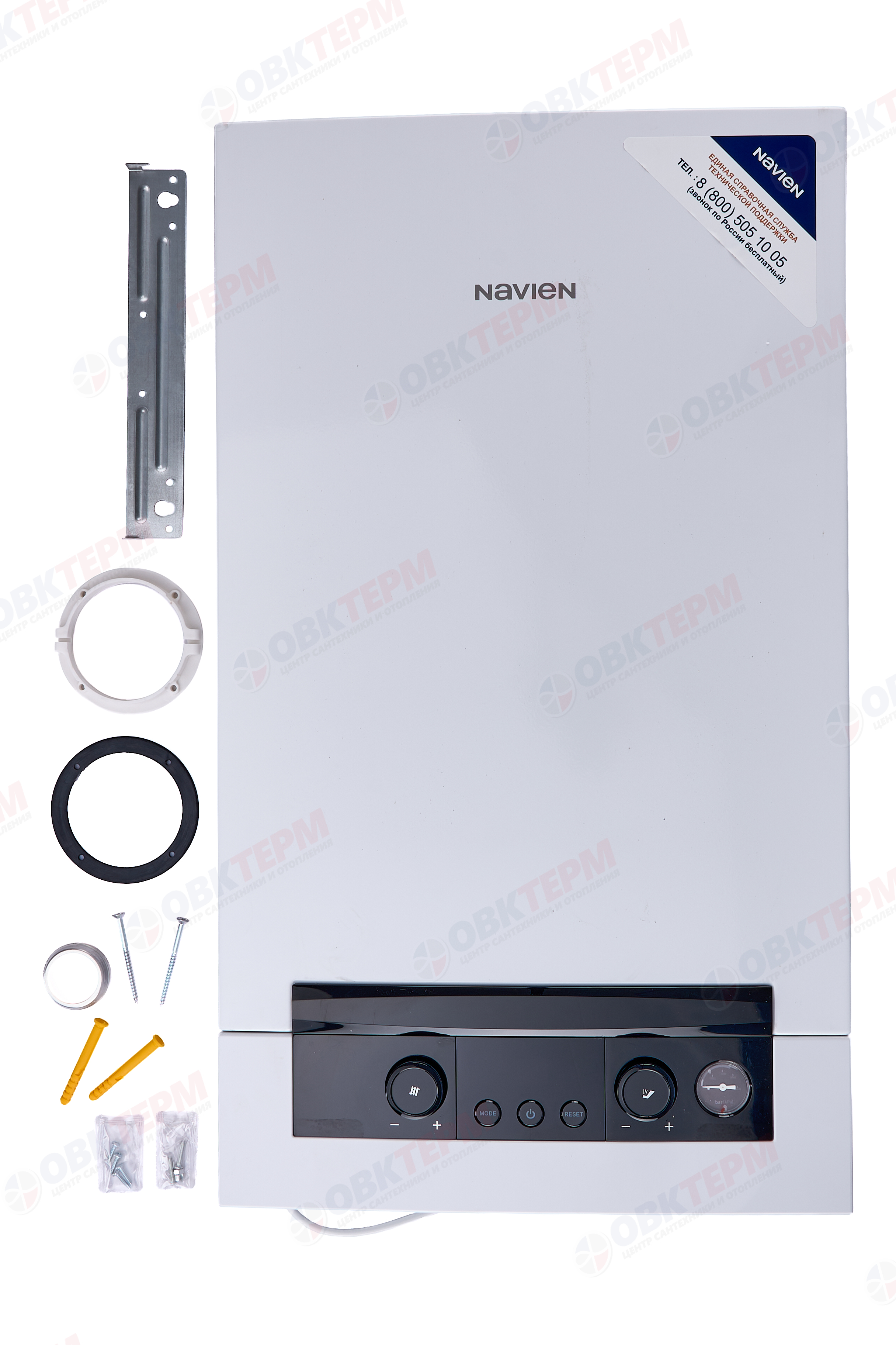 Котел газовый настенный NAVIEN  NGB210-13K (13 кВт, 2-х конт, турбо, без трубы) - миниатюра №9