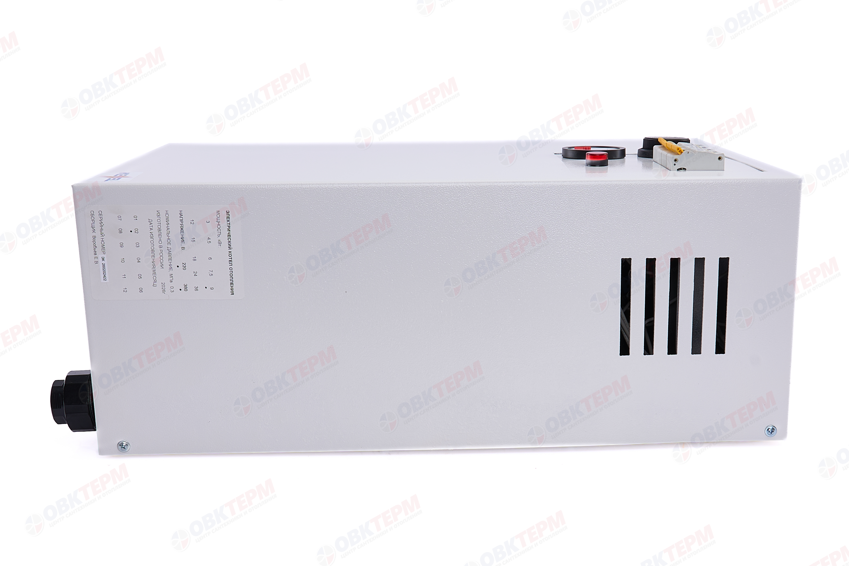 Электрический  котел (МИНИКОТЕЛЬНАЯ) KESSEL KB- 9W     220/380V - Изображение №5