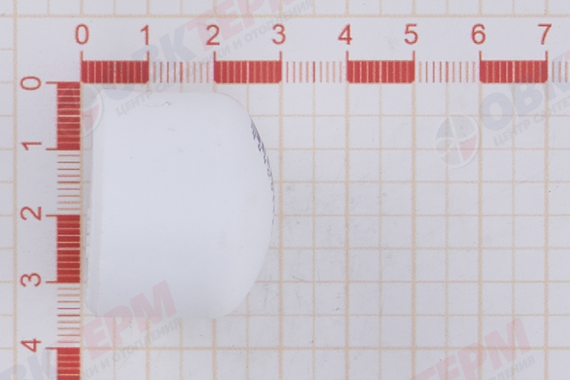 Заглушка  25   БЕЛАЯ PP-R    (RTP)    (240/40) - миниатюра №6