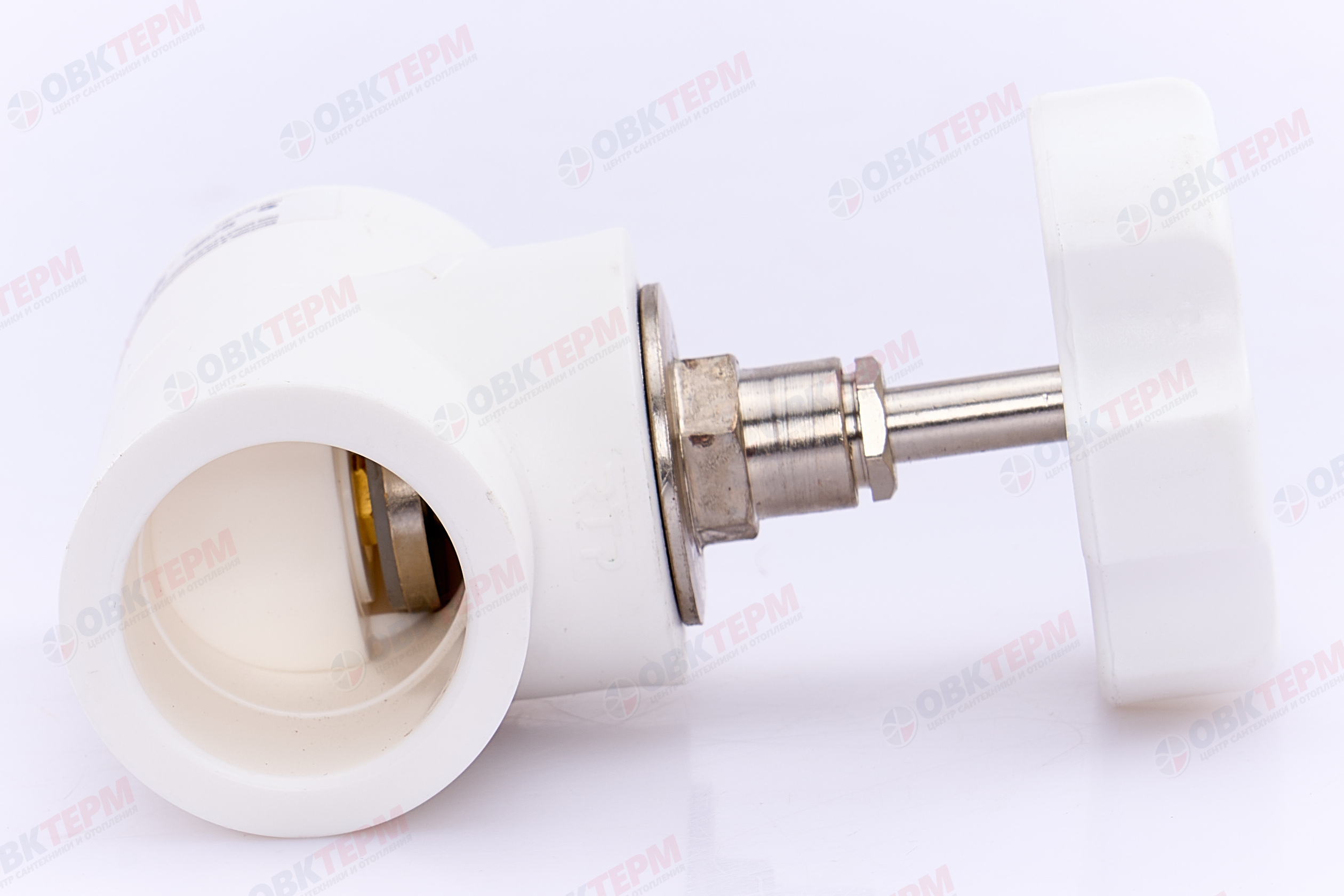 Вентиль  32        БЕЛЫЙ PP-R   (RTP)    (15/5) - миниатюра №6