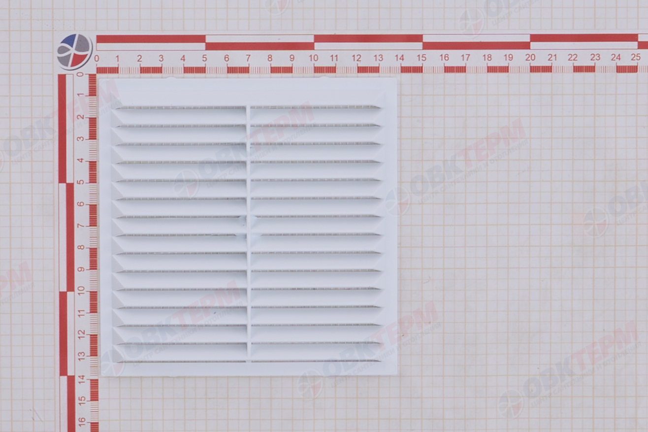 Решетка вентиляционная ЭН Ш130*В130 с антимоскитной сеткой (30шт/уп) Эвент - миниатюра №8