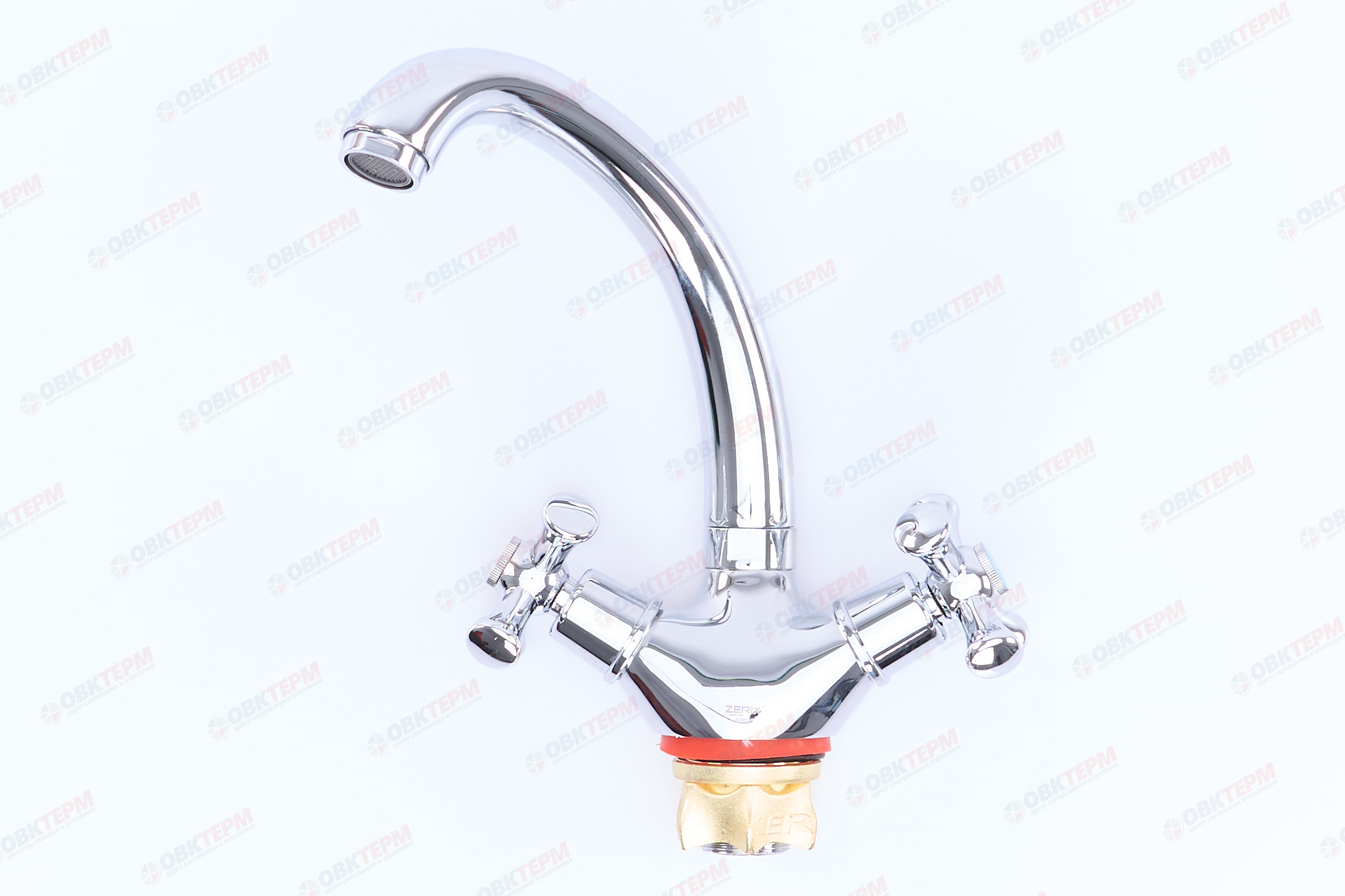 Смеситель д/умывальника буксовый ZERIX TLC 827 ГАЙКА (10 шт/ящ) - Изображение №2