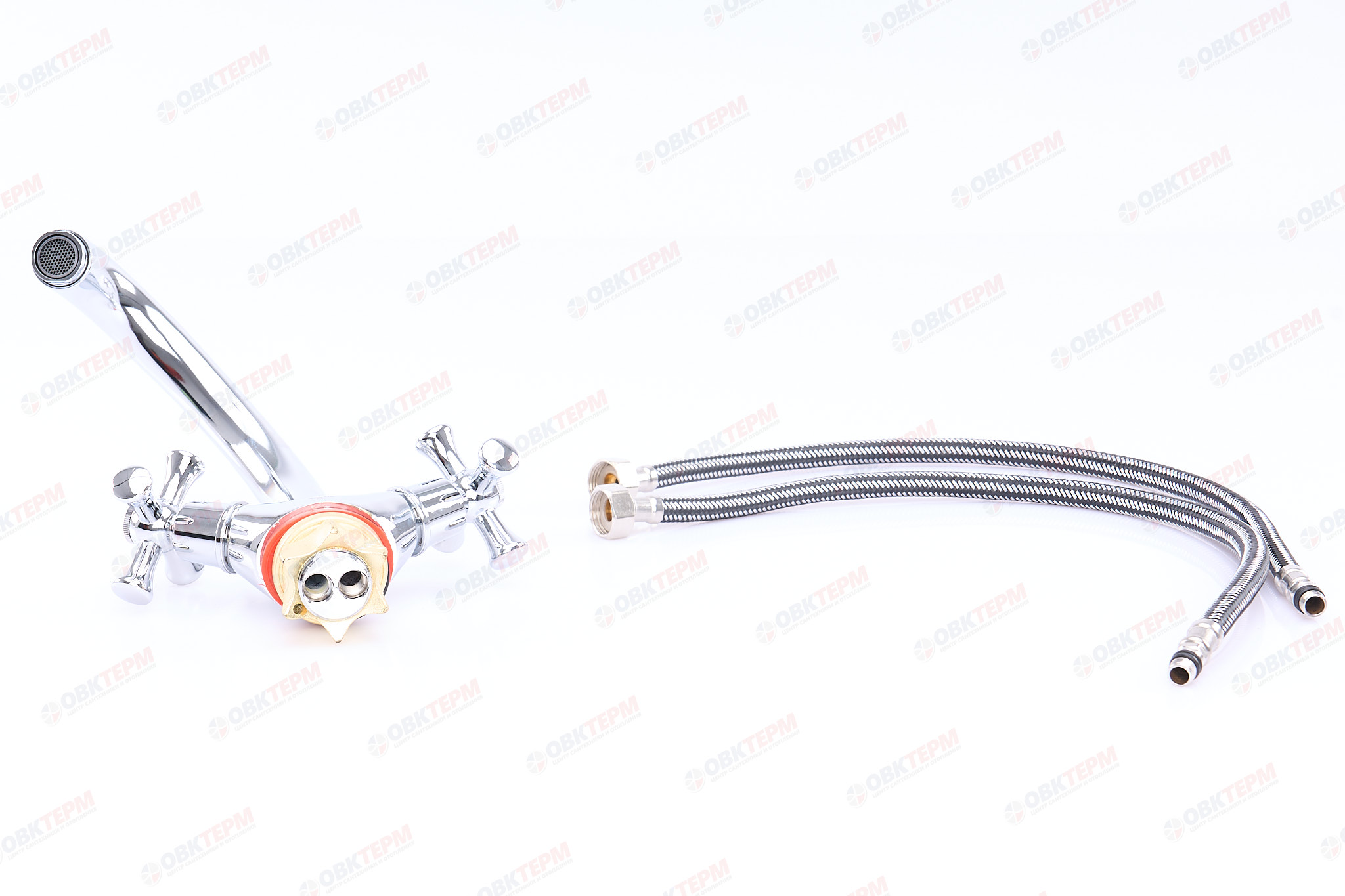 Смеситель д/умывальника буксовый ZERIX TLC 827 ГАЙКА (10 шт/ящ) - Изображение №4