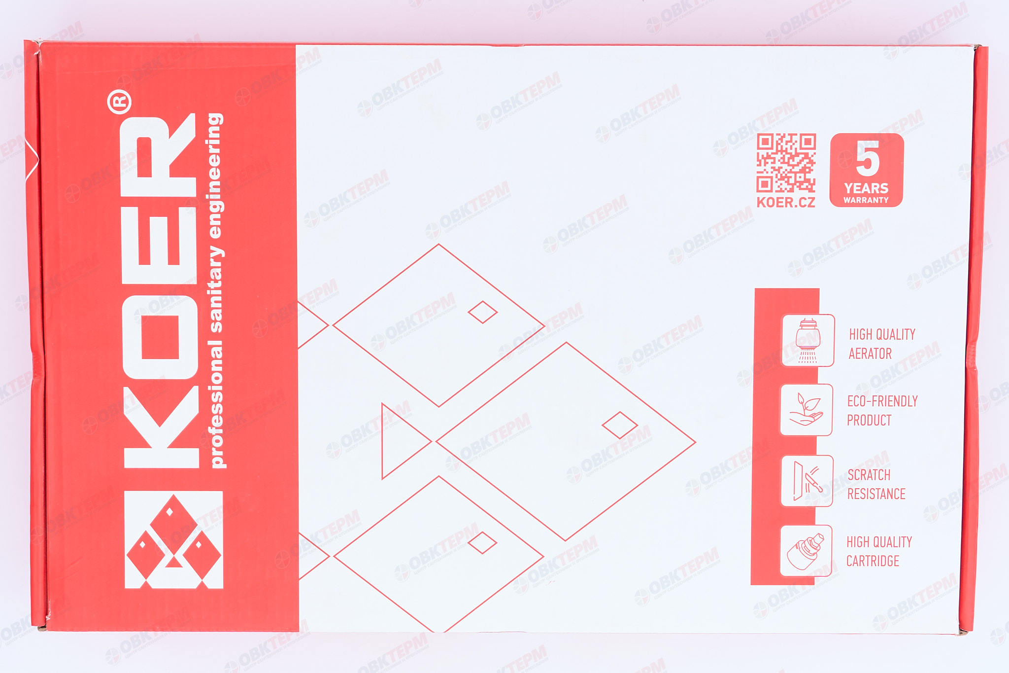 Смеситель д/умывальника KOER KB-10007-01 (Цвет хром) (8шт/ящ) - миниатюра №7