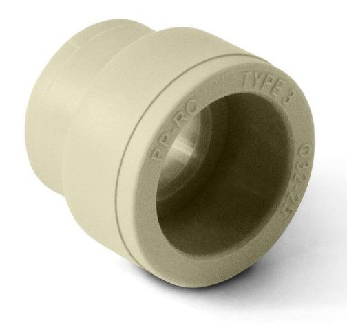 Муфта переход. 50*20   ВН   СЕРАЯ   (PRO AQUA)    (120/30) - изображение №1