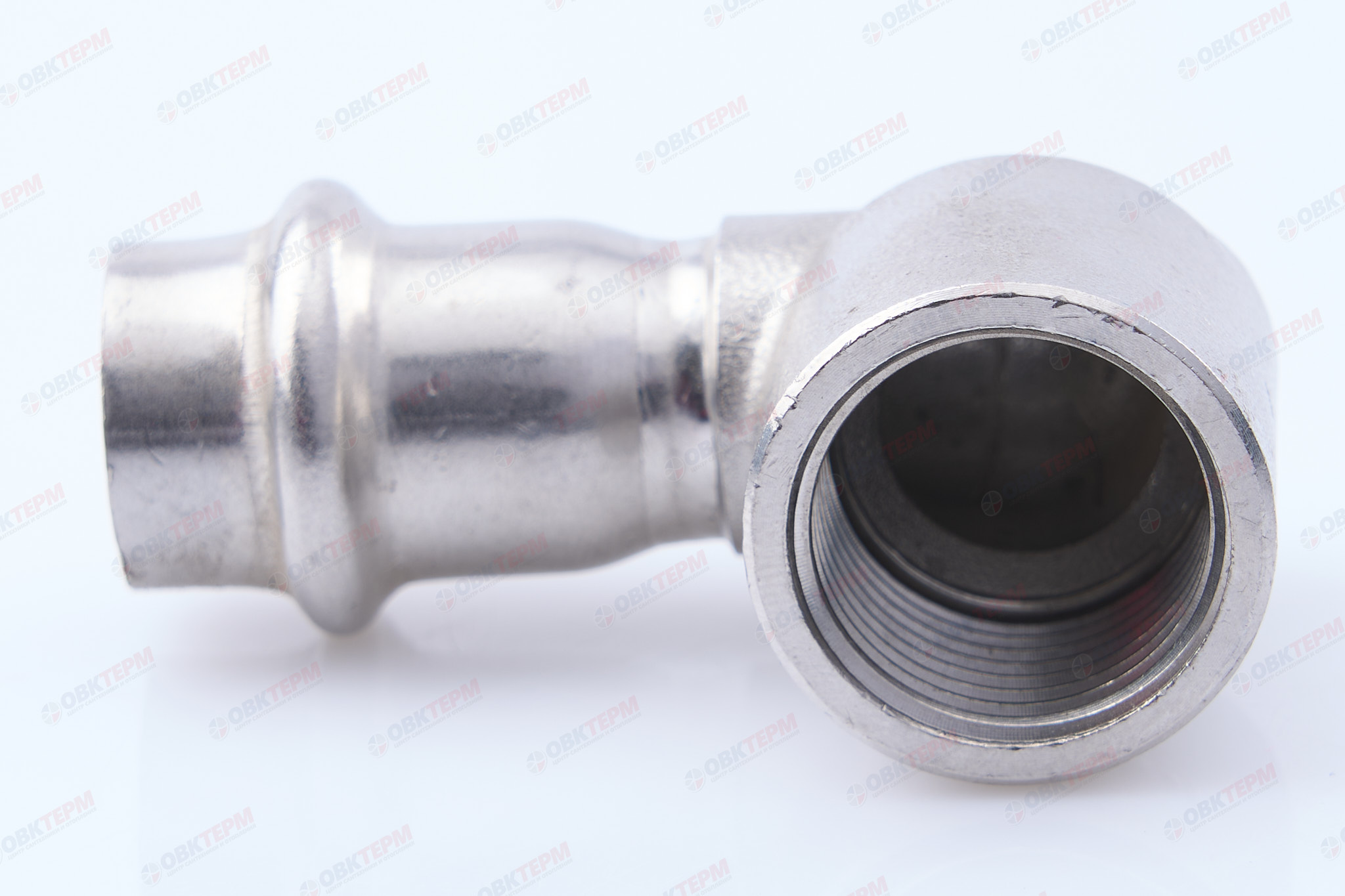 Угол пресс из нерж.ст.  15 х 1/2"В    TIM  (130/5) - Изображение №2
