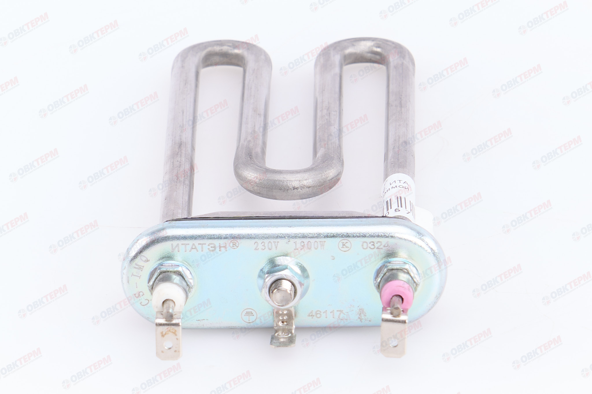 ТЭН 1900W, ИТАТЭН, L175мм, R15+, M115, K2, прямой, 230V - миниатюра №3