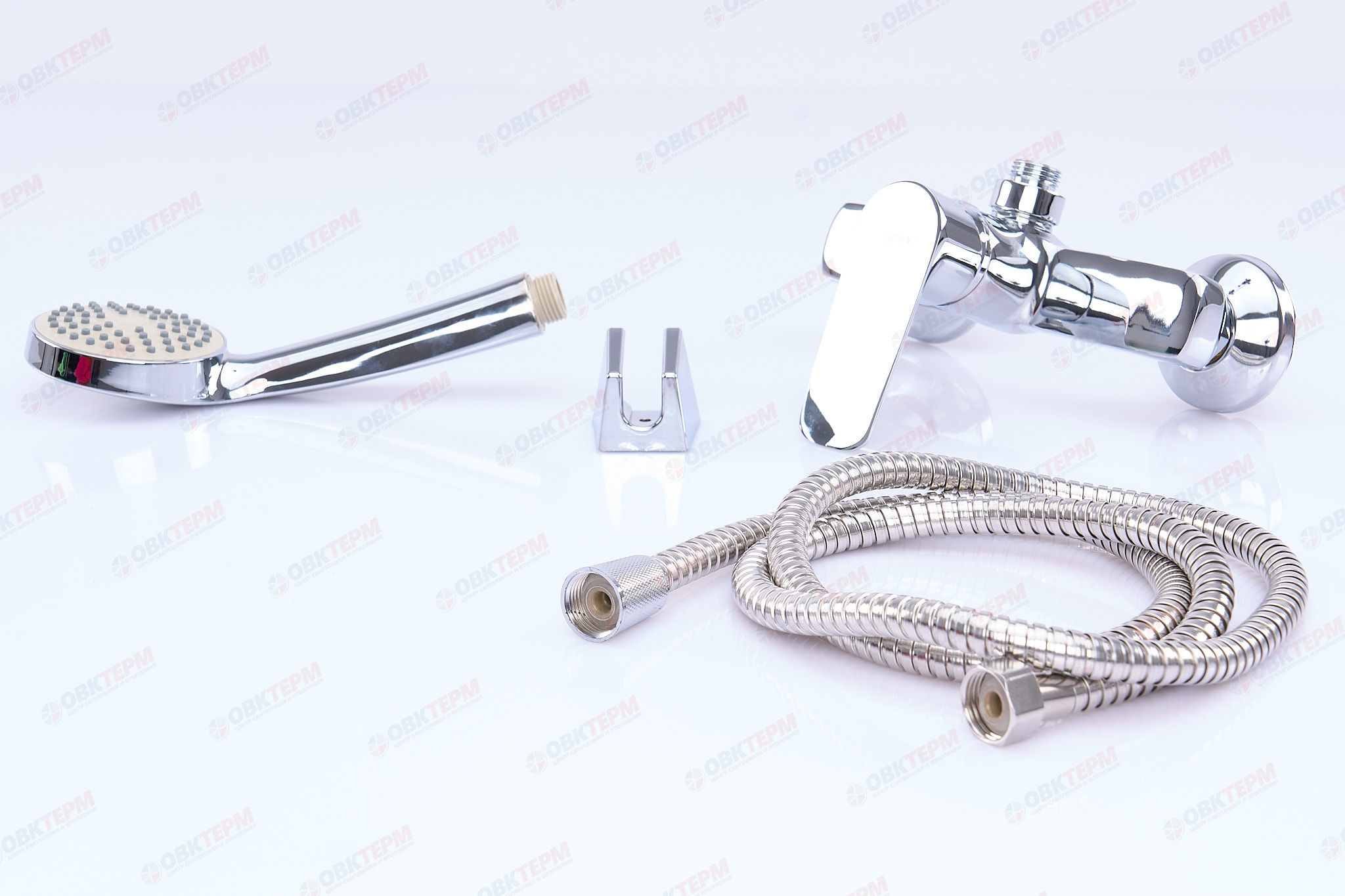 Смеситель д/душ.кабины ZERIX TDS-A439 (chrome)  (10 шт/ящ) - миниатюра №2