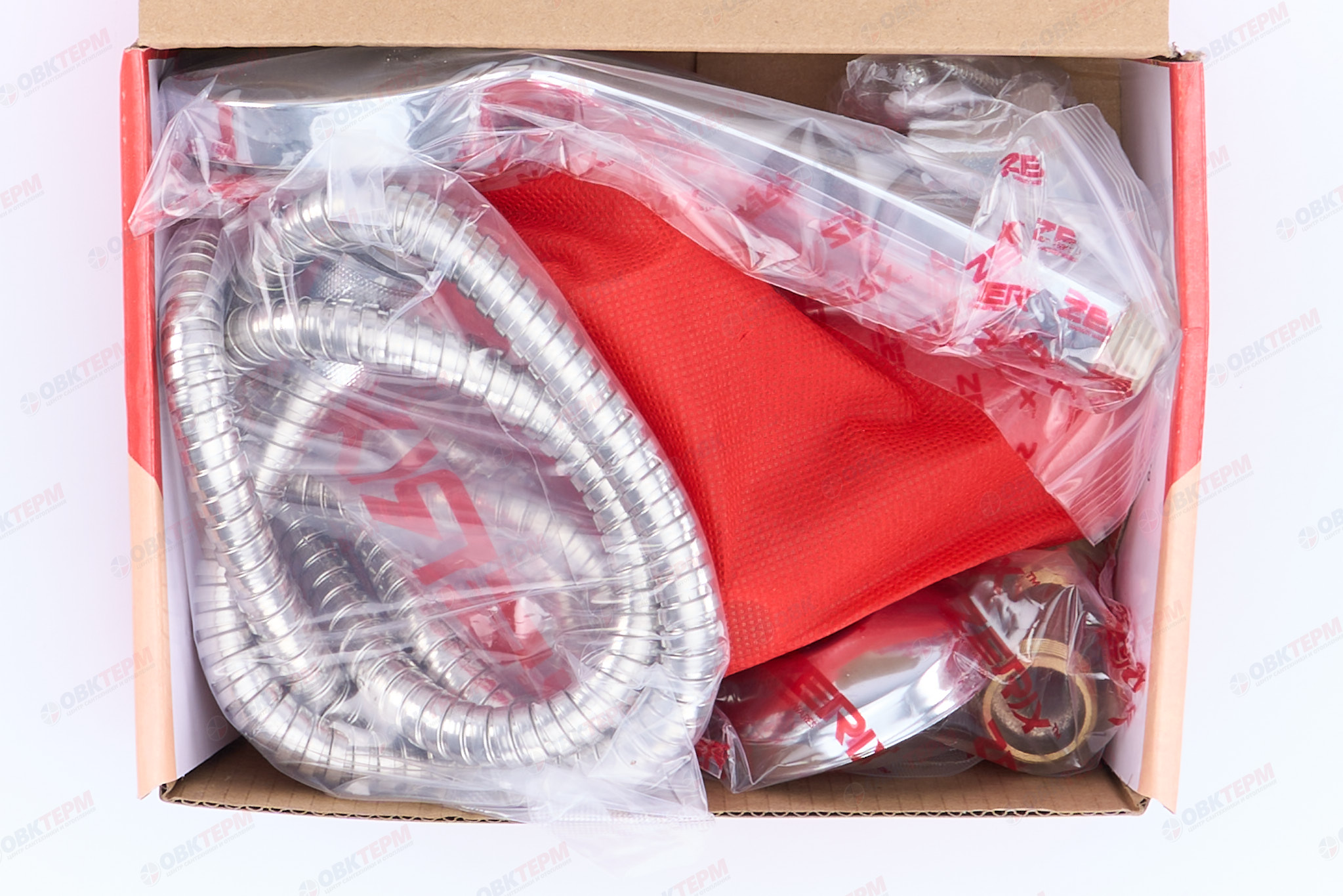 Смеситель д/душ.кабины ZERIX TDS-A439 (chrome)  (10 шт/ящ) - миниатюра №4