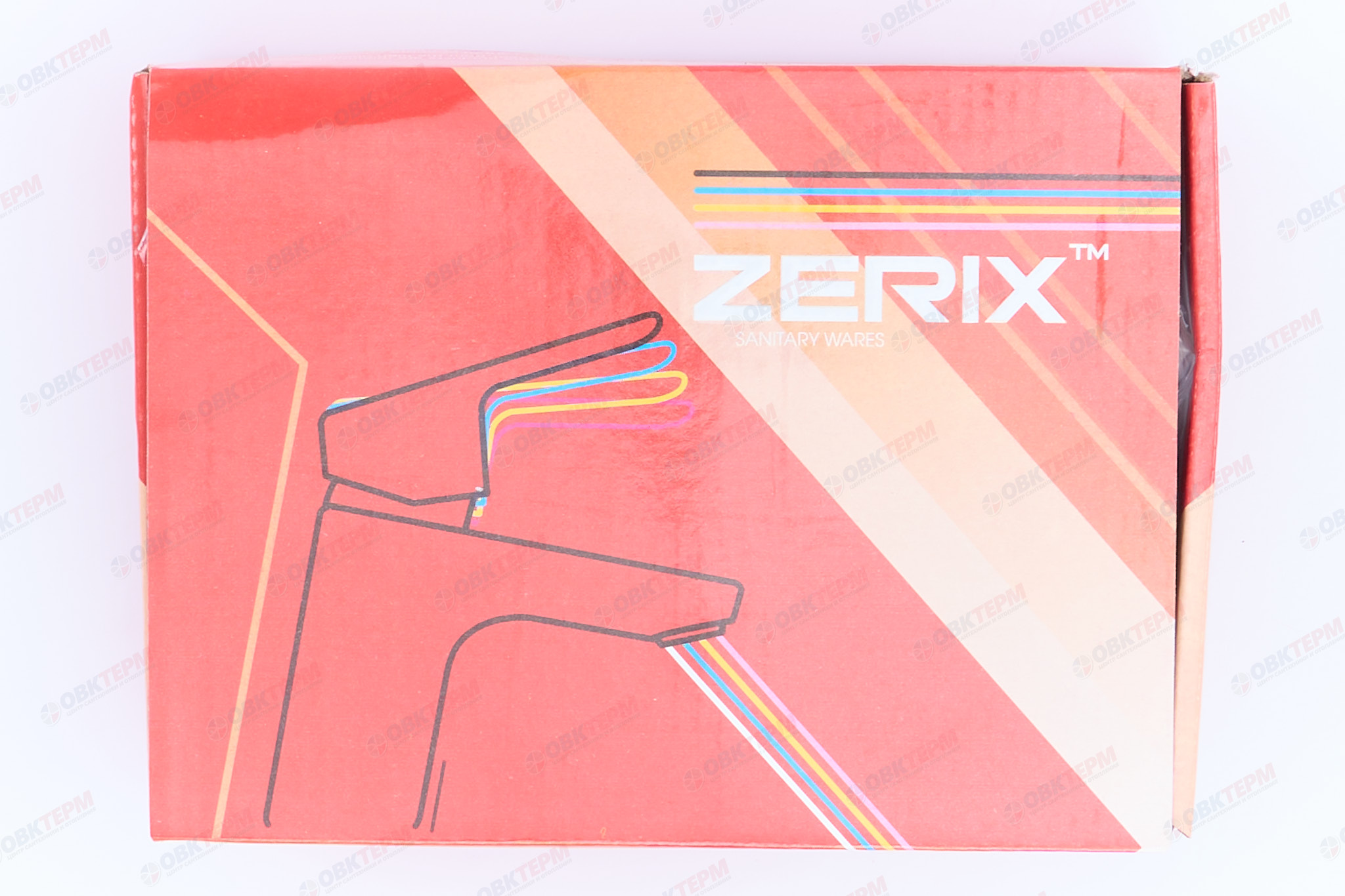 Смеситель д/душ.кабины ZERIX TDS-A439 (chrome)  (10 шт/ящ) - миниатюра №5