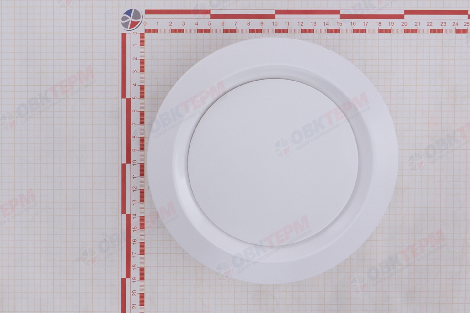 Анемостат приточно-вытяжной регулируемый с фланцем d125 мм (20шт/уп) Эвент - миниатюра №7