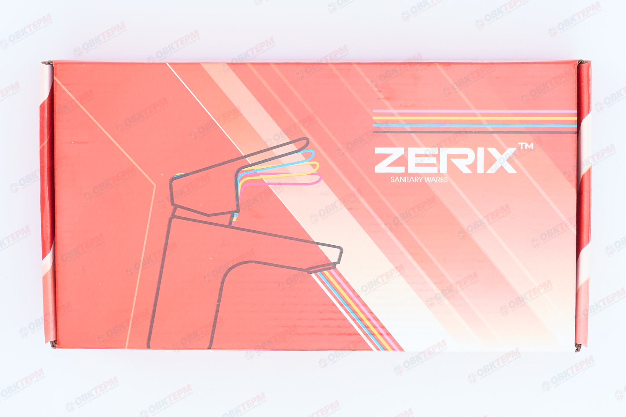 Смеситель д/умывальника буксовый ZERIX ETF-001 (LR81287) ГАЙКА (10 шт/ящ) - миниатюра №6