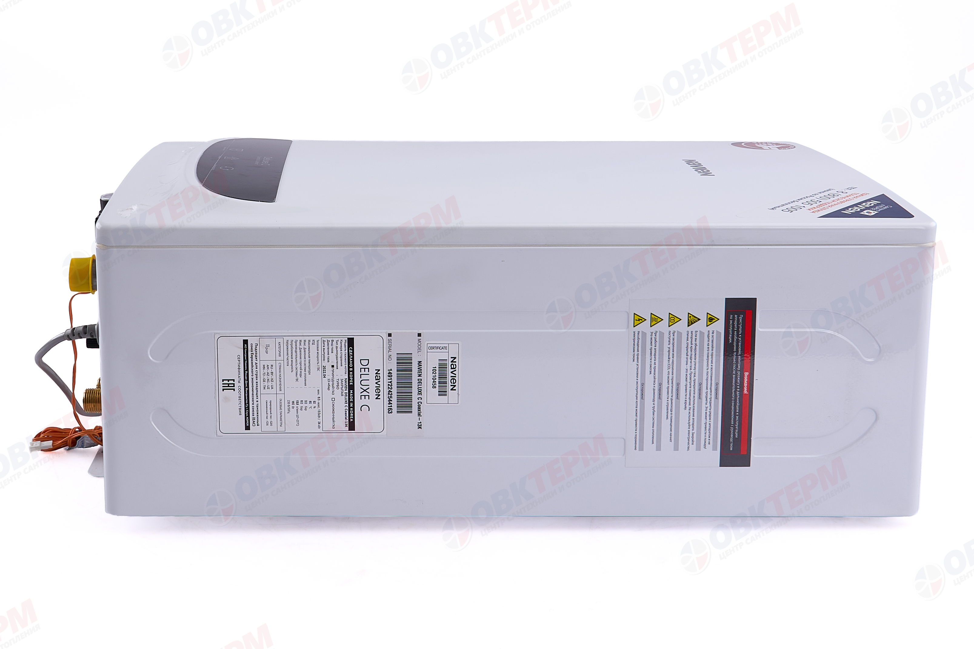 Котел газовый настенный NAVIEN  Deluxe  C - 13K (13 кВт, 2-х конт, турбо,без трубы) - Изображение №4