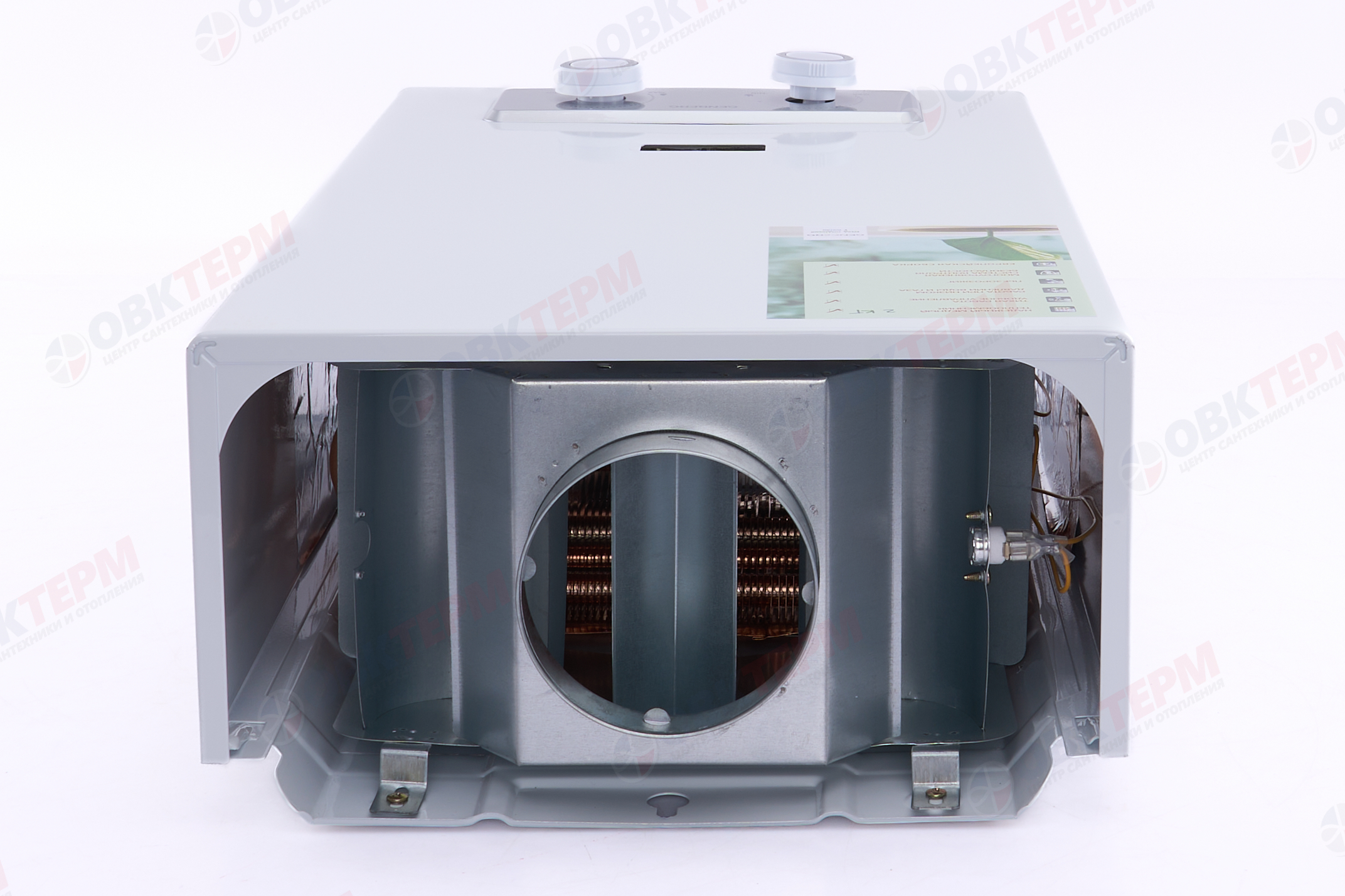 Колонка газовая  GENBERG 510.00 PIEZO 10 л. БЕЛАЯ  (ШxВxГ) 290х370х120 мм - Изображение №4