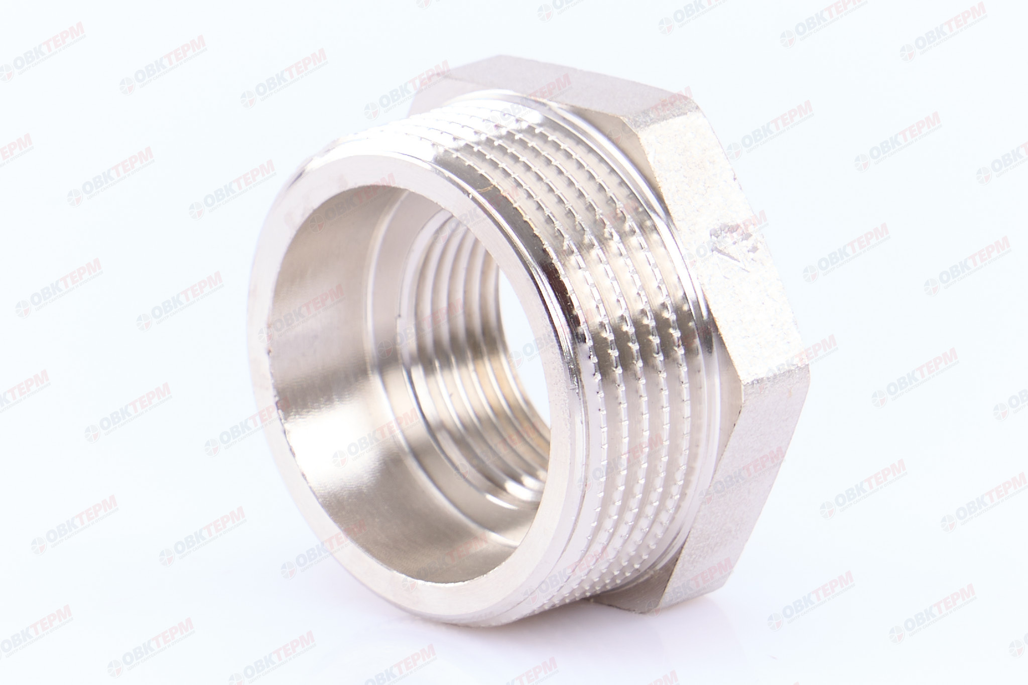 Футорка  1 1/4" -  3/4"   Никель ZEISSLER                   (100/10) - Изображение №1