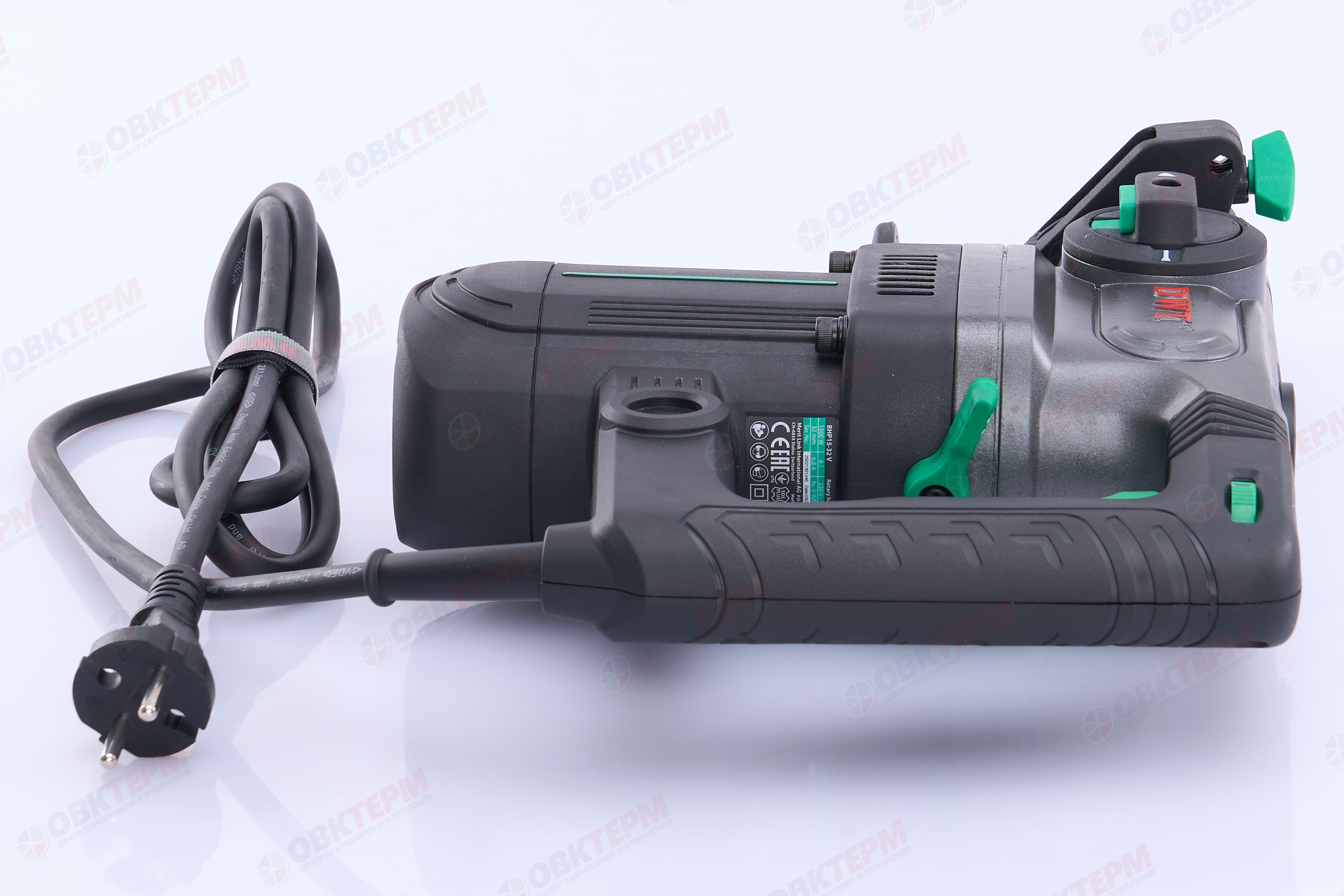 Перфоратор вертикальный DWT (1,5 кВт, SDS+, 6Дж) - миниатюра №12