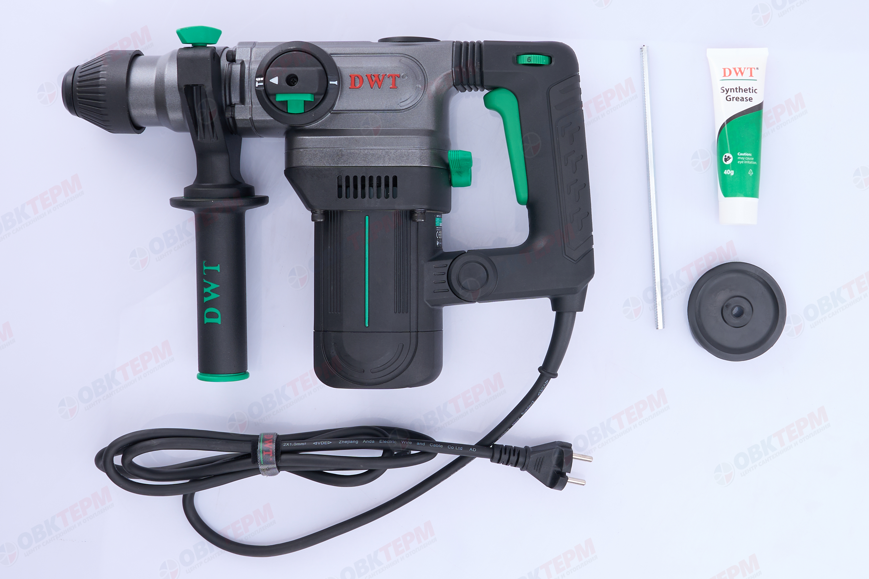 Перфоратор вертикальный DWT (1,5 кВт, SDS+, 6Дж) - миниатюра №13