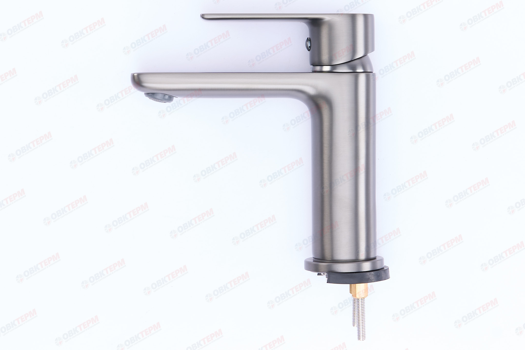 Смеситель д/умывальника MIXXUS PREMIUM ALEX 001 GRAPHITE (ф35) (10шт/ящ) - Изображение №2