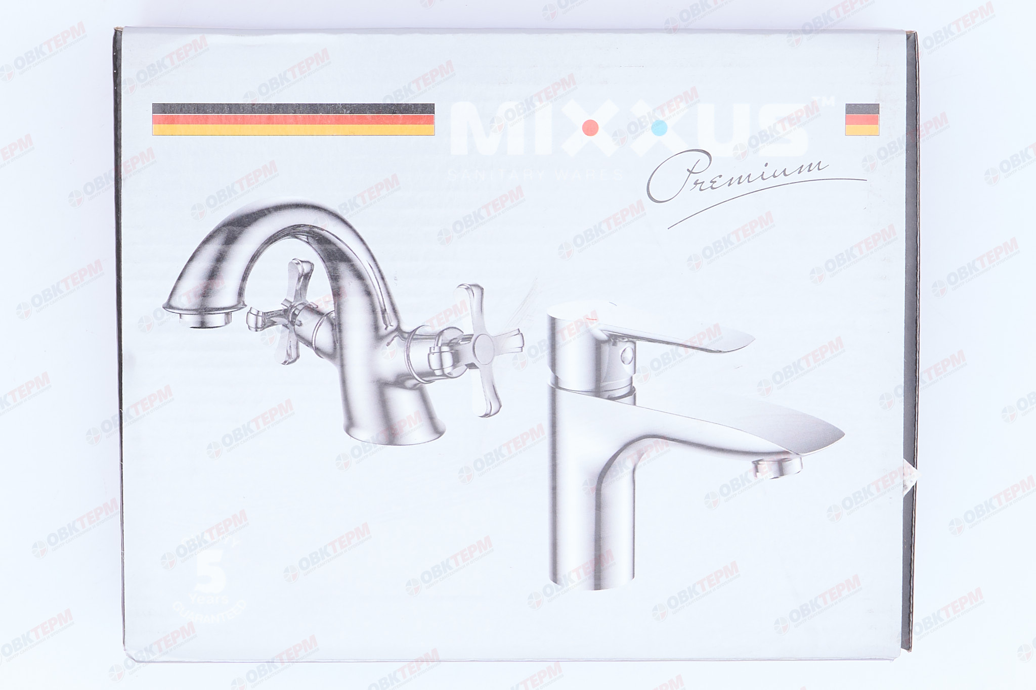 Смеситель д/умывальника MIXXUS PREMIUM ALEX 001 GRAPHITE (ф35) (10шт/ящ) - миниатюра №6