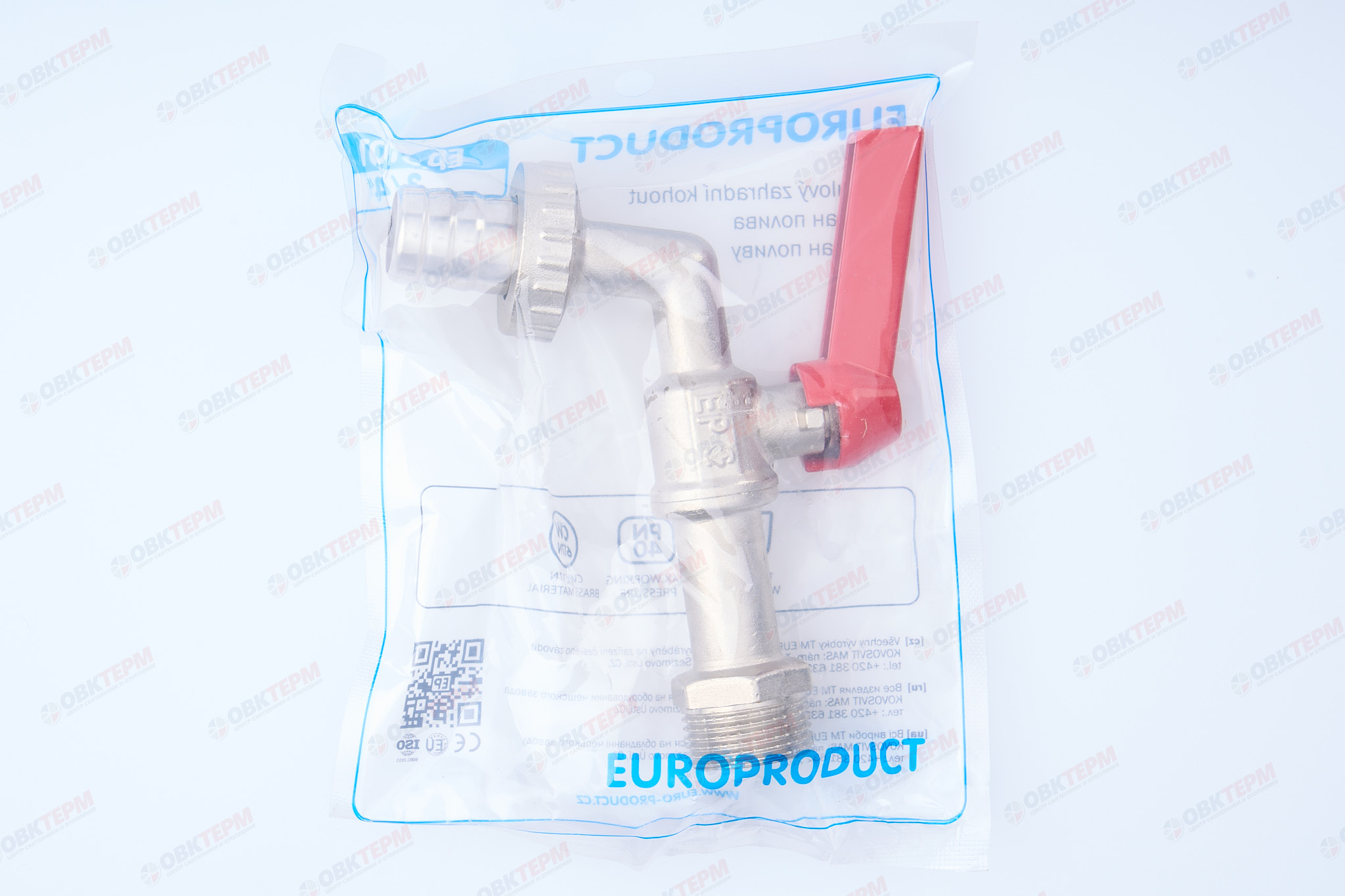 Кран  поливочный 3/4" EUROPRODUCT    (96 шт) - миниатюра №7