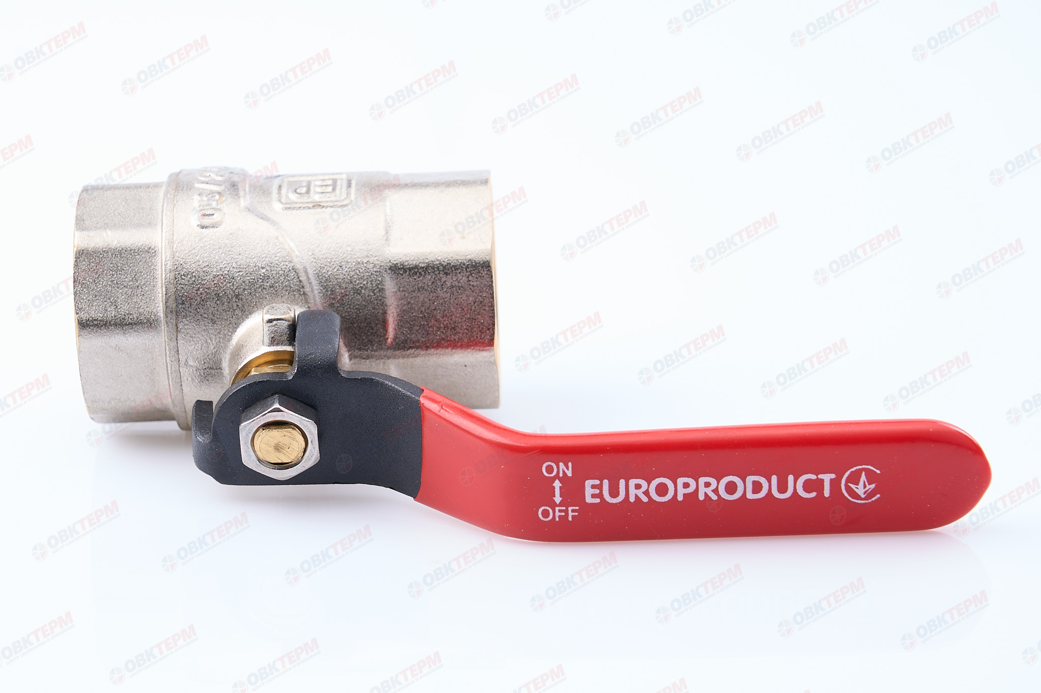 Кран шаровый     EUROPRODUCT     1"  ВВ   ручка   (48 шт) - Изображение №5