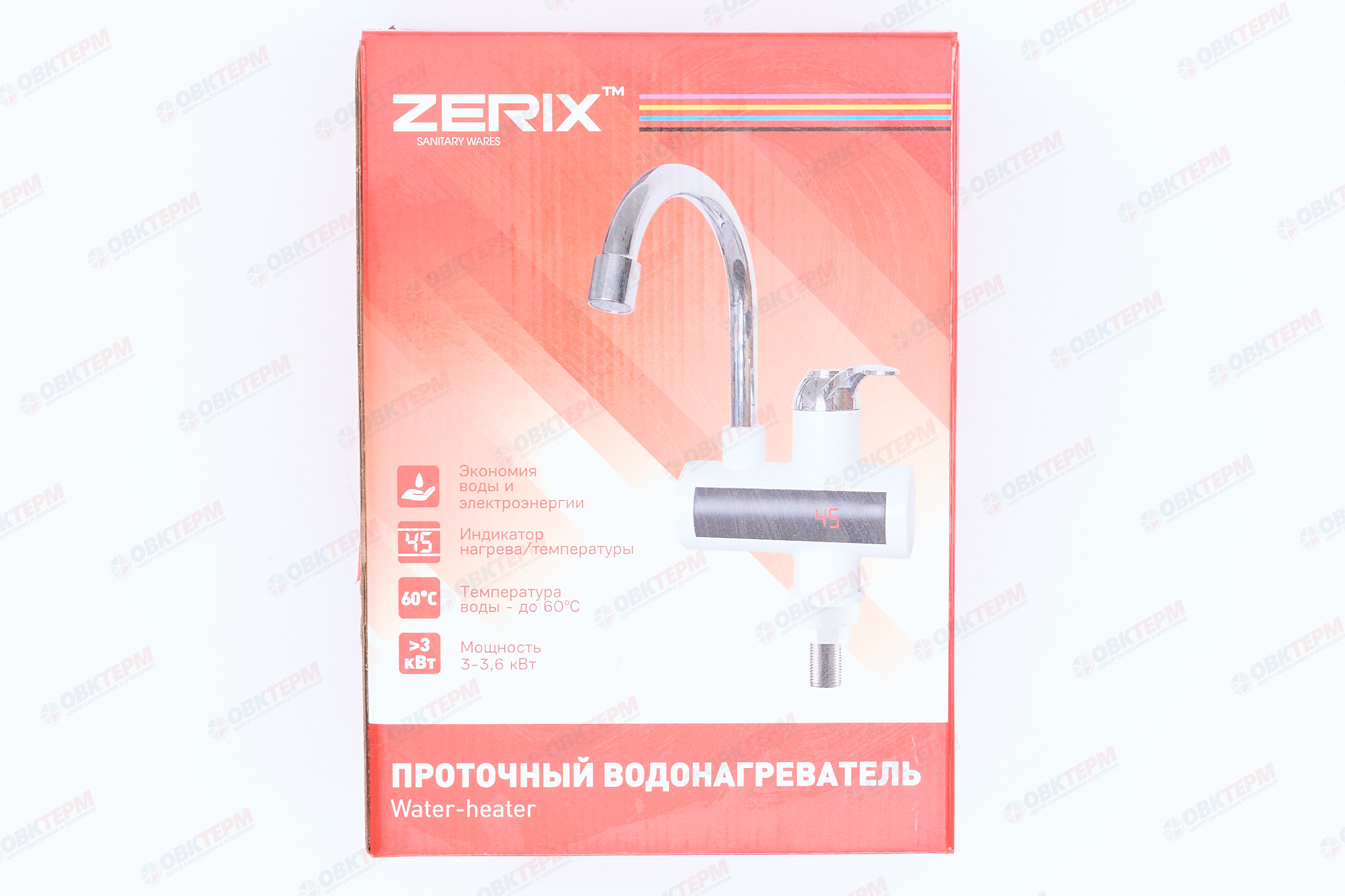 Водонагреватель на стену ZERIX ELW-21EW /инд. темп. / 3 kW - миниатюра №5