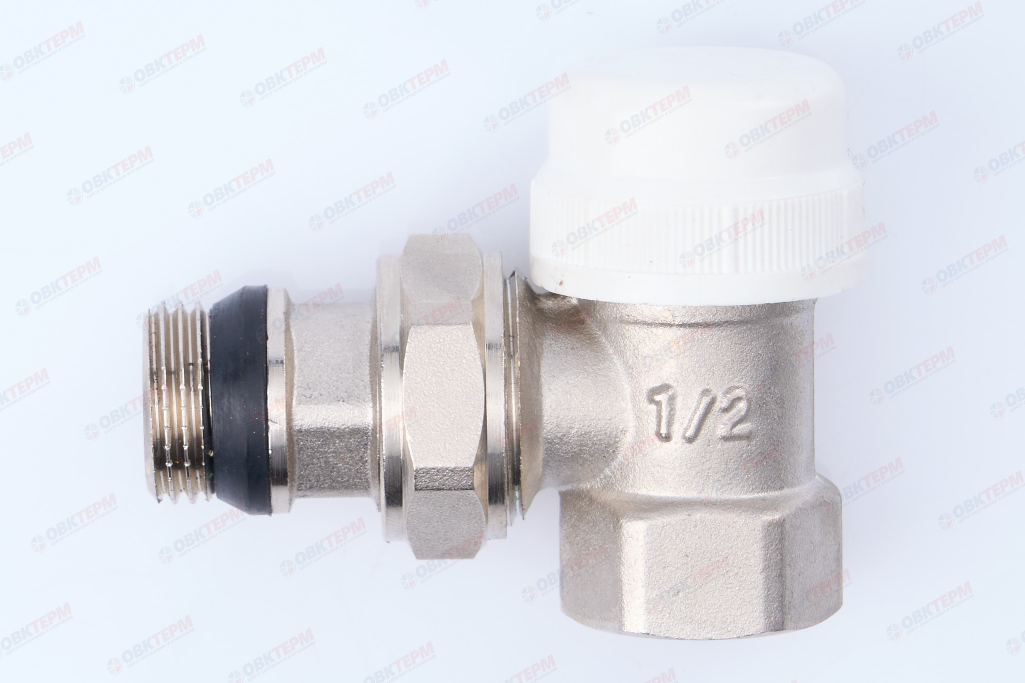 Кран термостатический KOER  1/2" угловой KR.921-GI - изображение №1