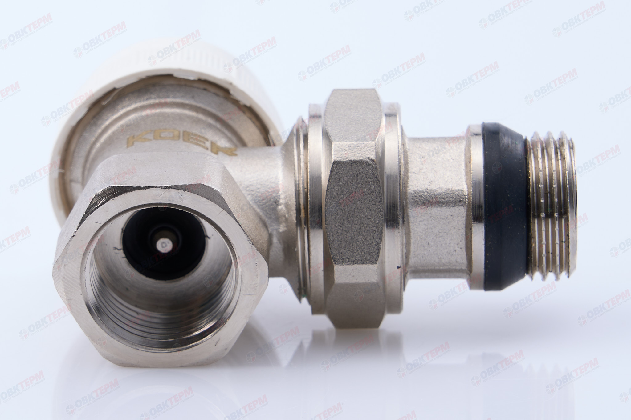 Кран термостатический KOER  1/2" угловой KR.921-GI - миниатюра №4