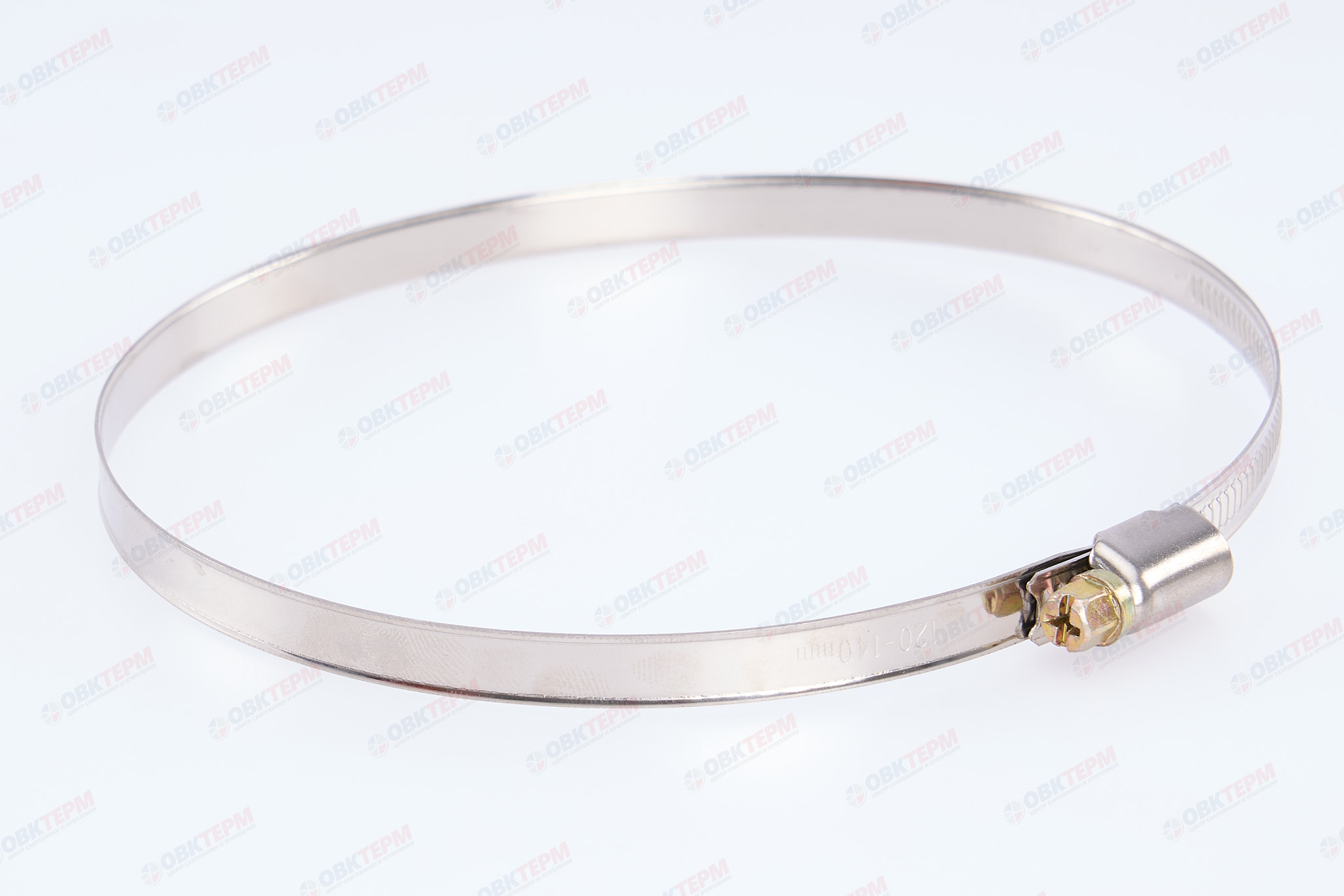 Хомут 120-140   (под отвёртку)        (25 шт) - Изображение №1