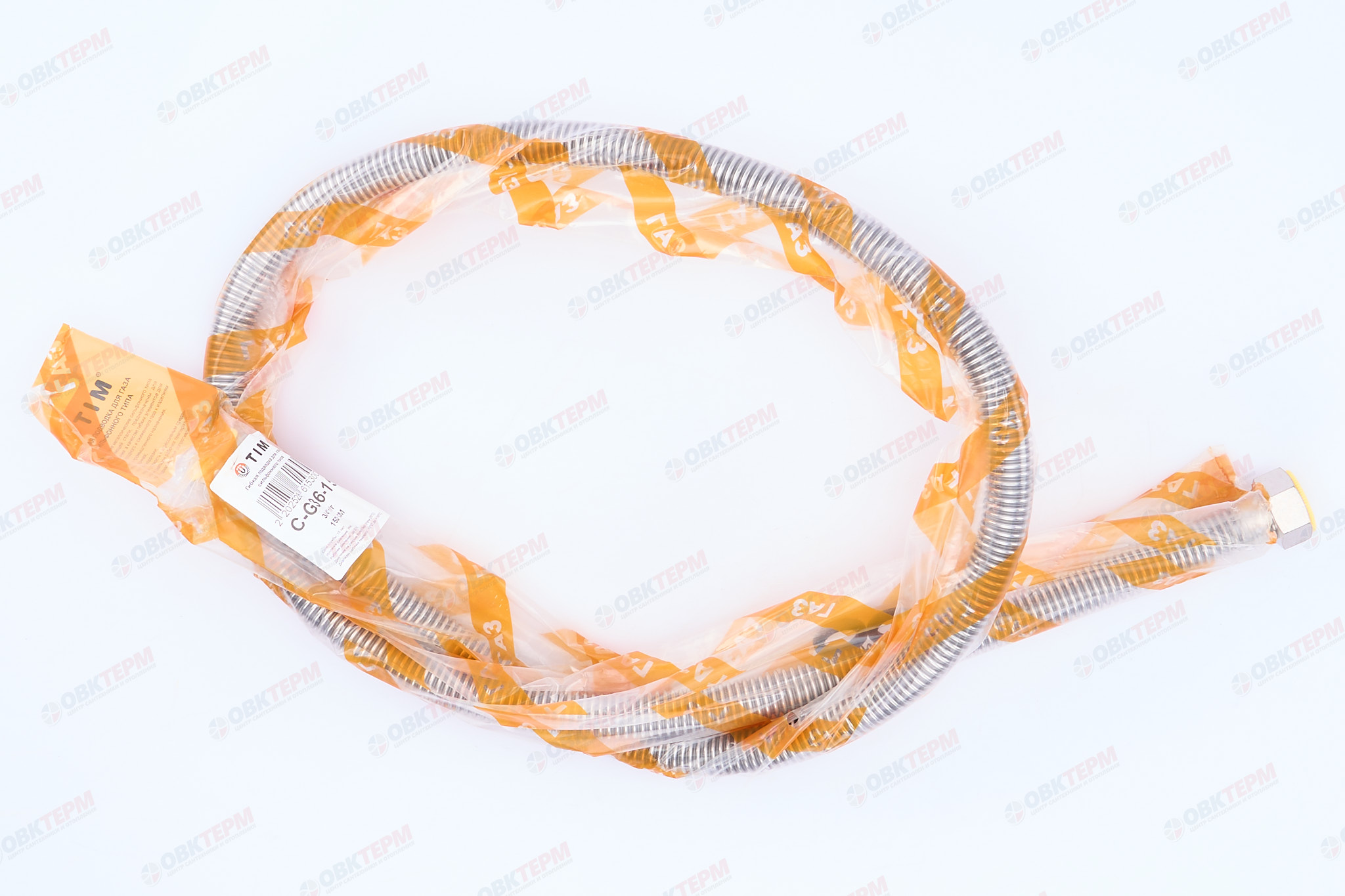 Шланг газовый  3/4  ГГ  150 см        TIM      (10шт/50ящ) - Изображение №3