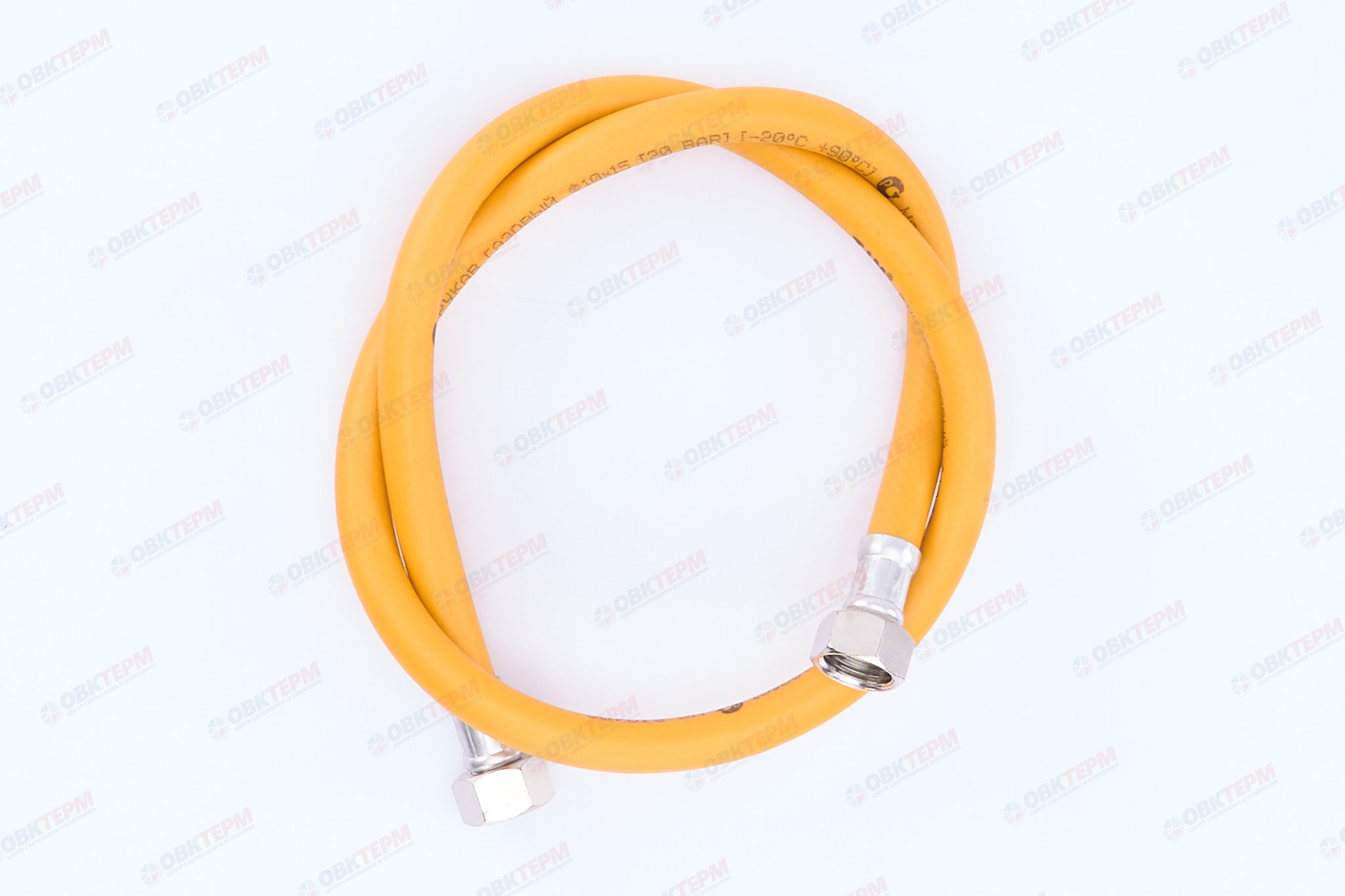 Шланг ЖЕЛТЫЙ газовый   1/2  ГГ  100 см        TIM      (1шт/80ящ) - Изображение №3