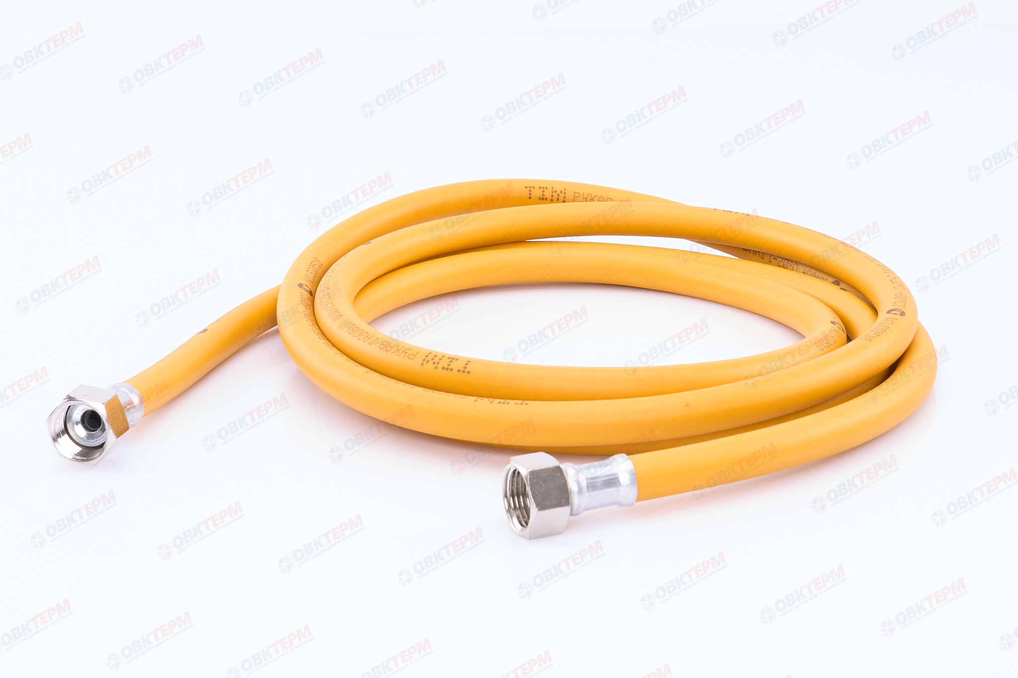 Шланг ЖЕЛТЫЙ газовый   1/2  ГГ  300 см        TIM      (1шт/30ящ) - Изображение №1