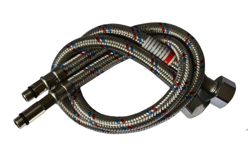 Г/п для воды М10х35 - G 1/2" 50 см  гайка-Н сталь/нипель-Н сталь    (Valtec)    игла длинная (240шт) - миниатюра №4